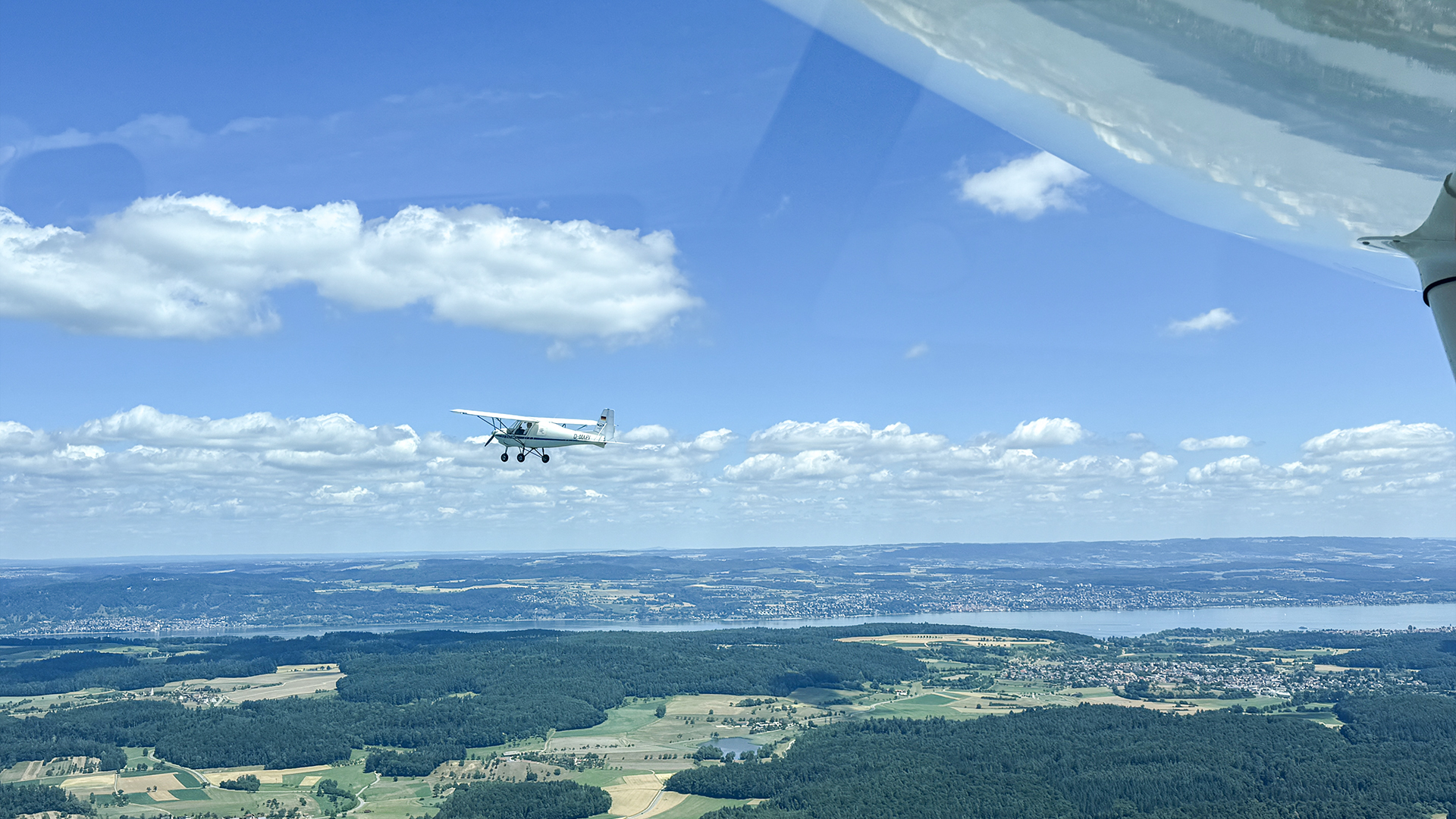 Rundflug Ultraleichtflugzeug Raum Bodensee (2 Std.) in Neuhausen ob Eck