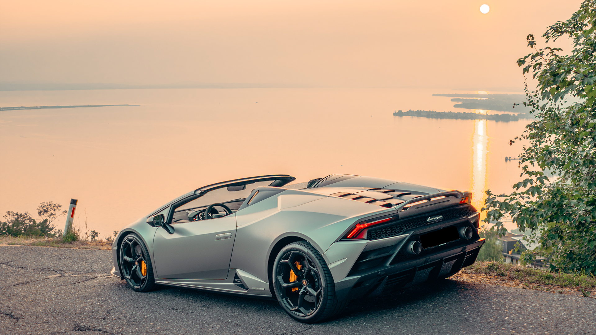 Lamborghini Huracan Evo Spyder fahren Widnau (12 Std.)