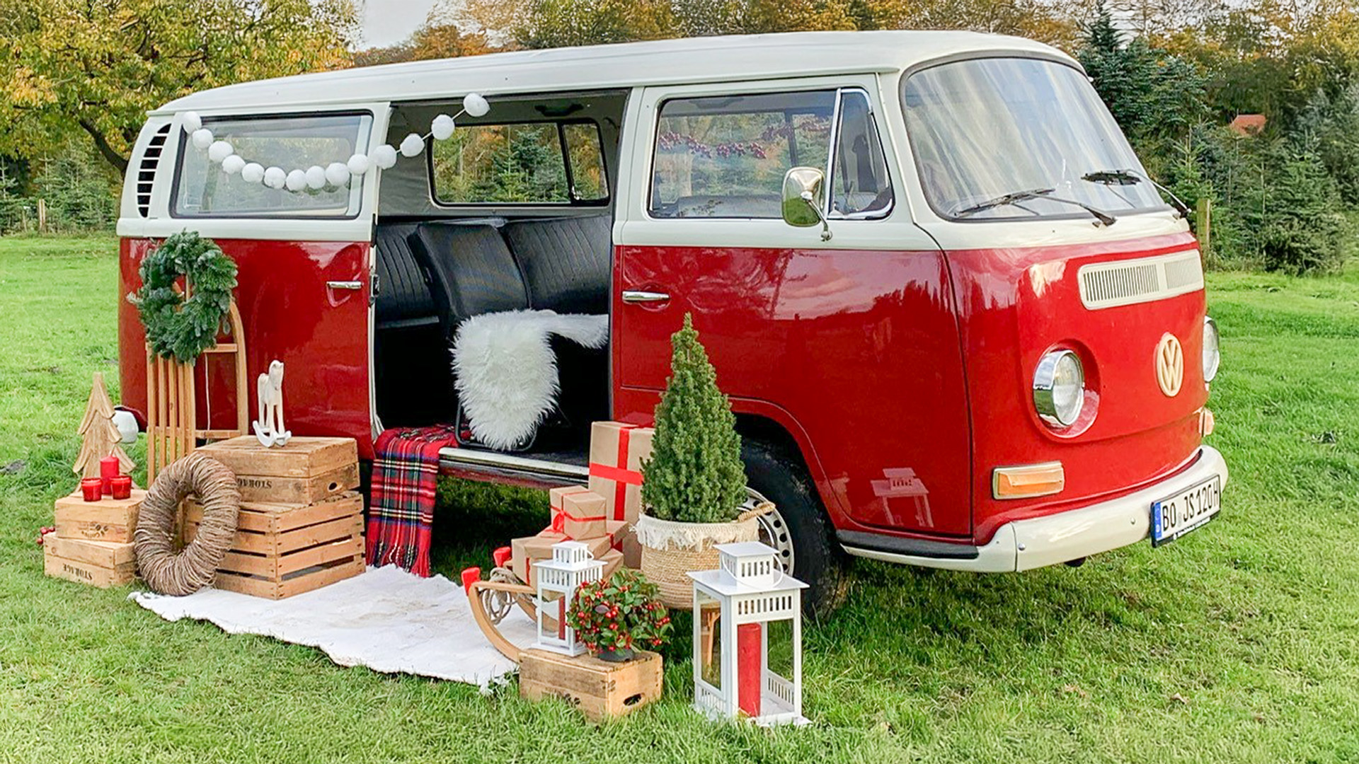 Glühweinfahrt im VW Bulli Bochum