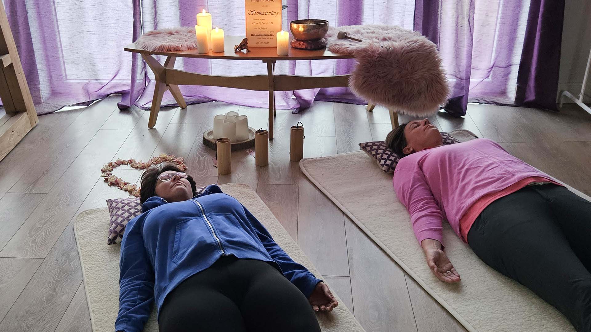 Candle Light Klangyoga für 2 Seck (Privatstunde)