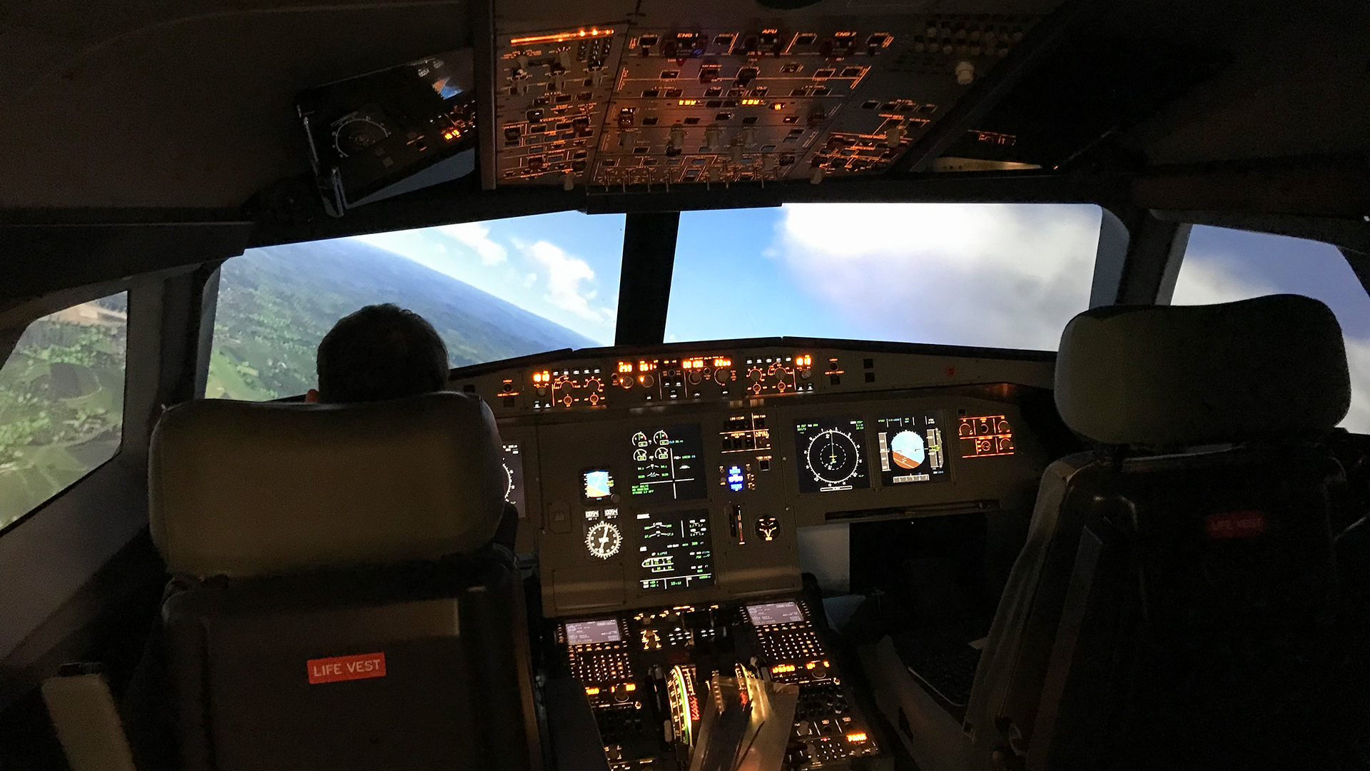 Flugsimulator Gensingen (A380 - Business) Gensingen