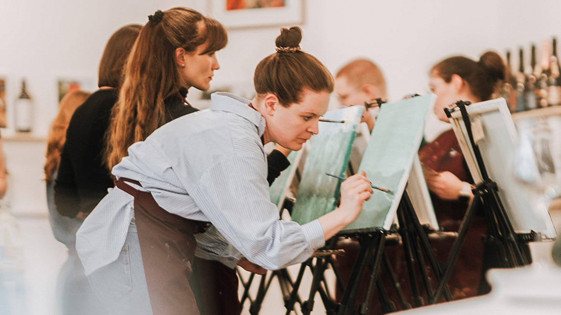 Paint & Drink mit Strukturpaste Frankfurt (Ginnheim) in Frankfurt am Main Paint & Drink mit Strukturpaste Frankfurt (Ginnheim) in Frankfurt am Main