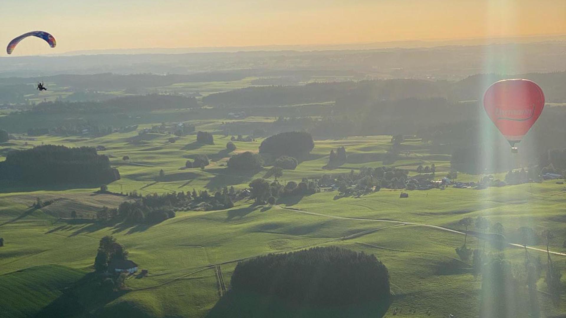 Ballonfahren Rückholz in Nesselwang