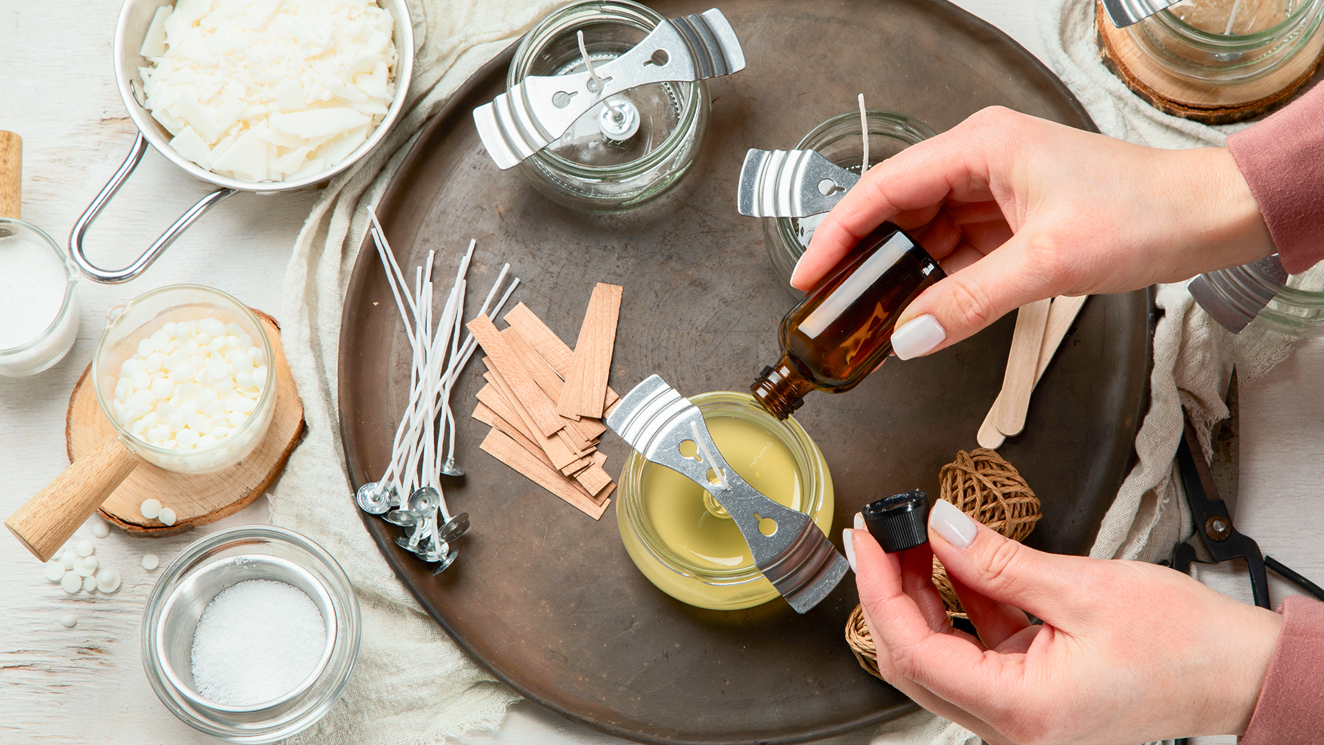 Duftkerze selber machen Berlin