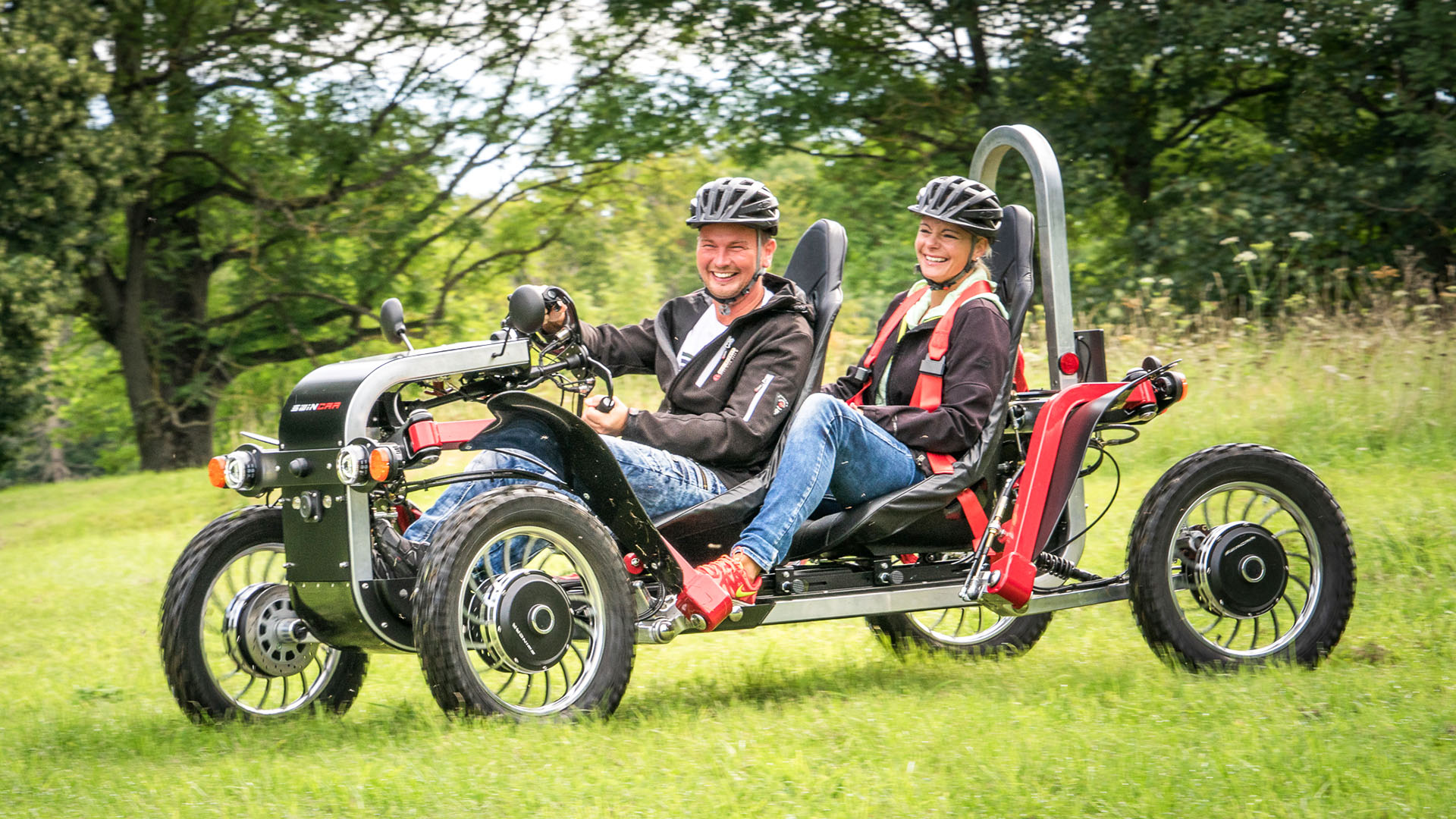 Swincar Tandem Tour für 2 Stiege (2 Std.)