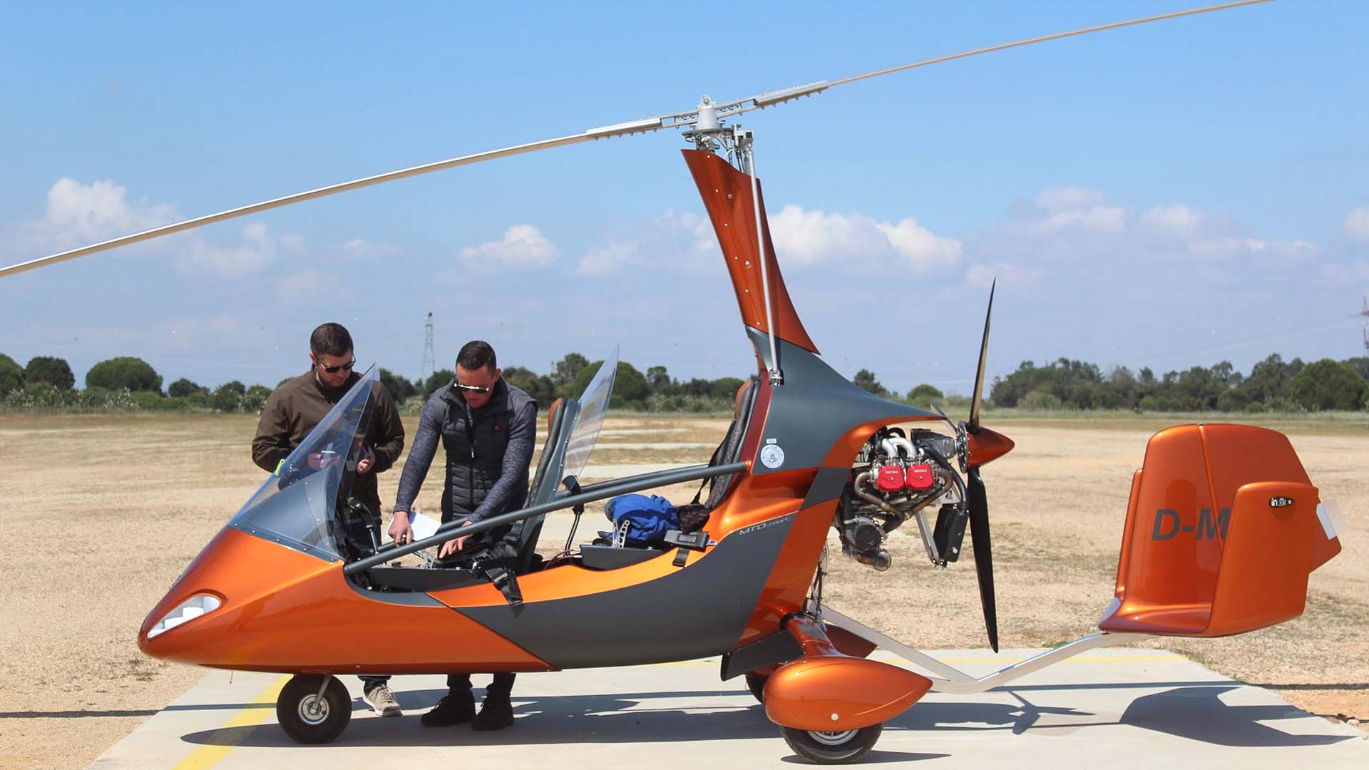 Tragschrauber selber fliegen Damme (60 Min.)