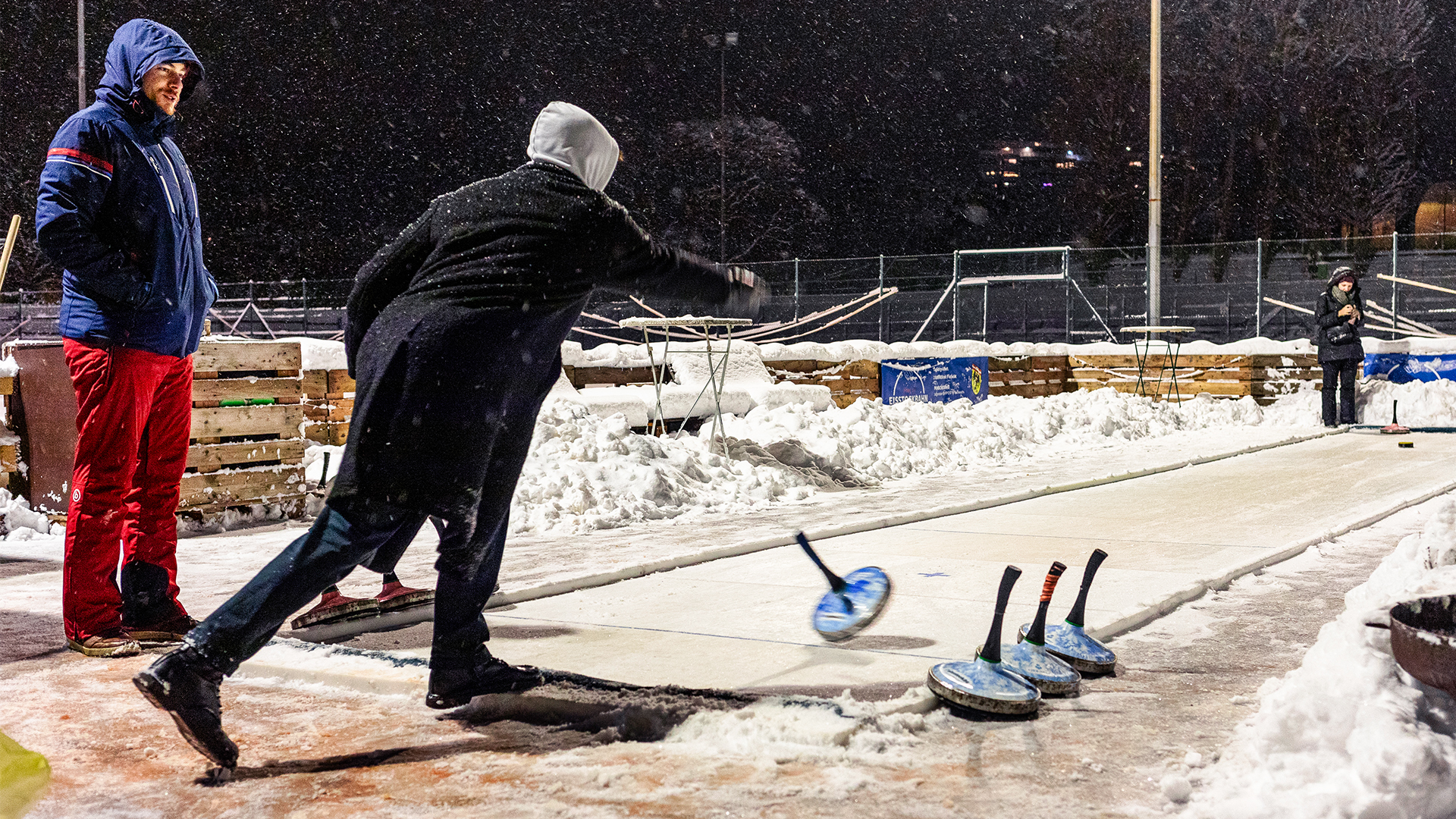 Eisstockschießen für bis zu 8 Personen Wien