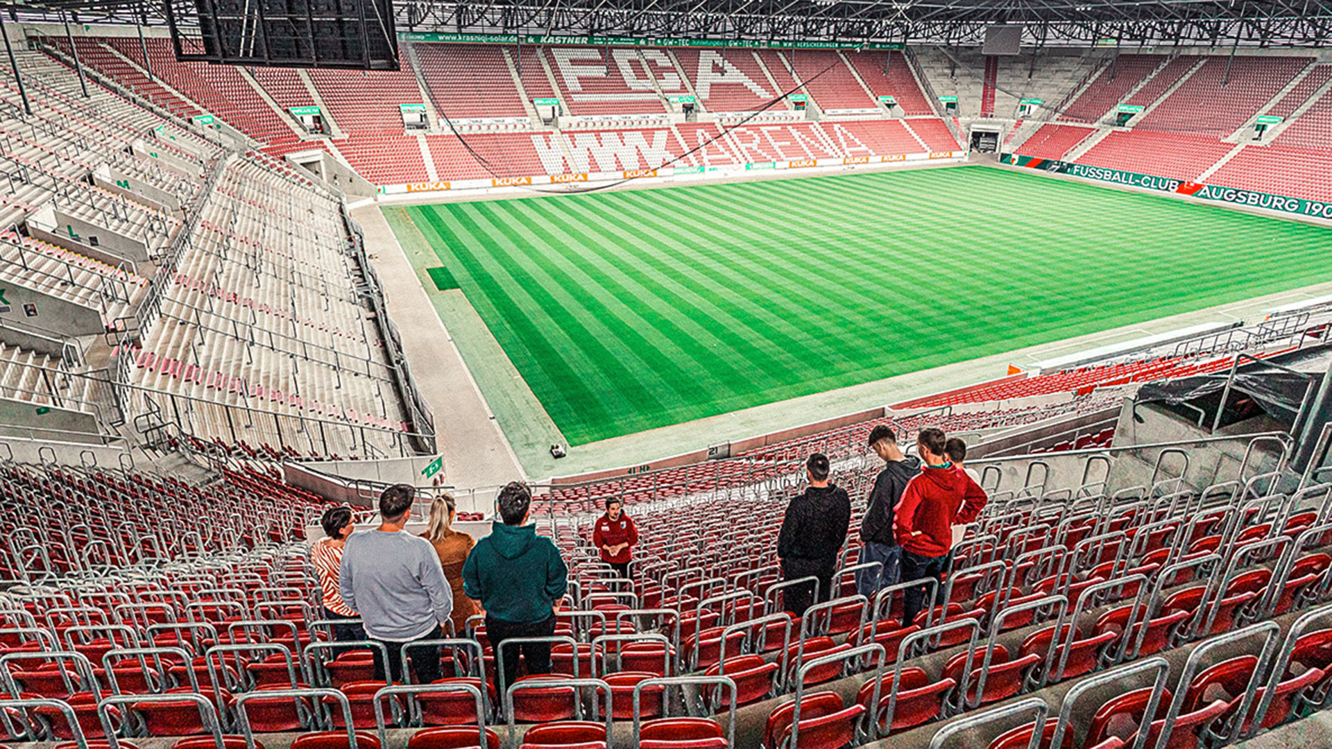 Arenatour Augsburg - Blick hinter die Stadionkulissen Augsburg