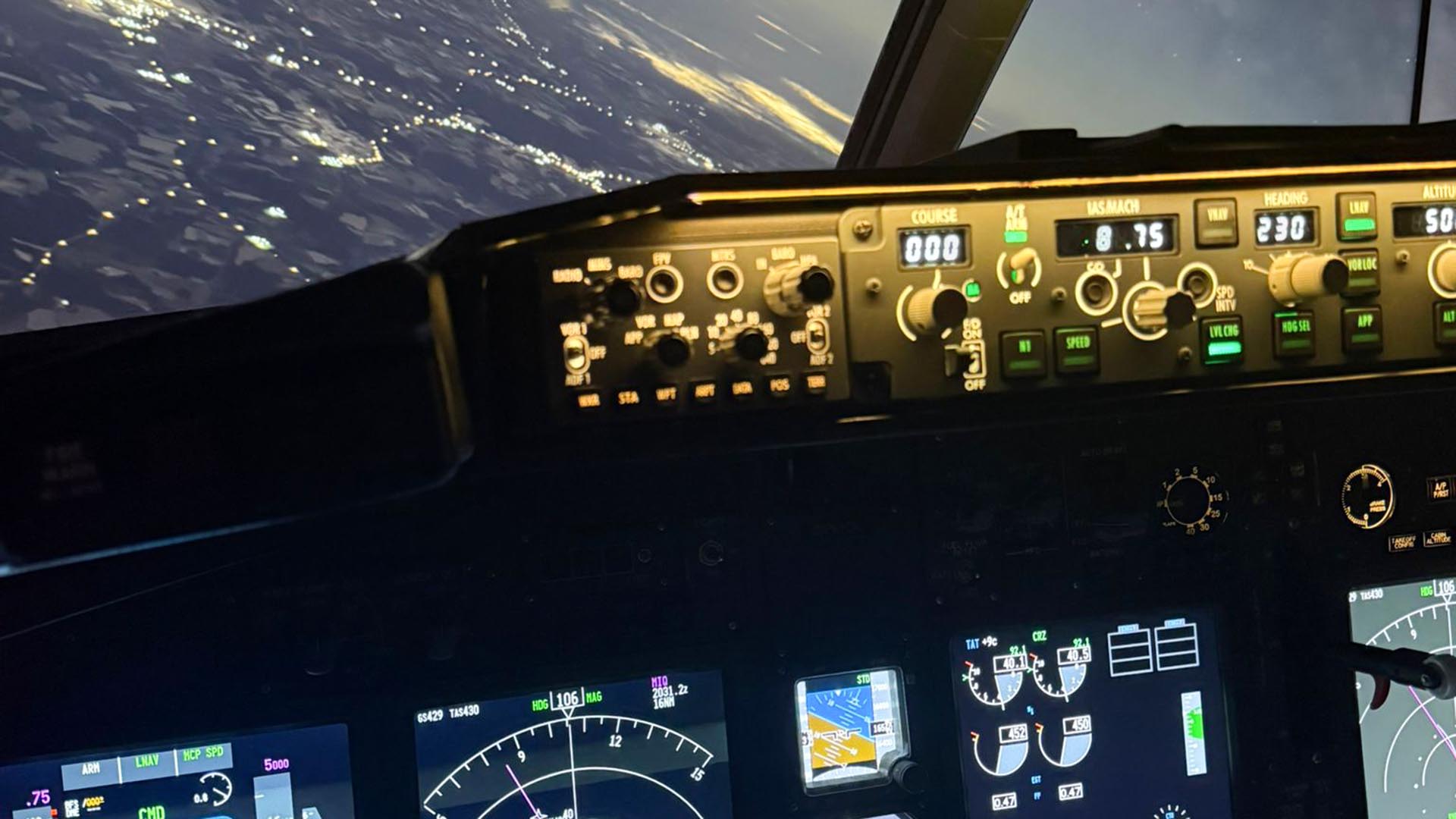 Flugsimulator Boeing 737 Langenfeld (60 Min.)
