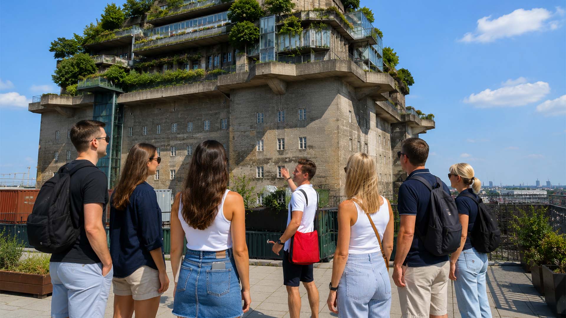 Grüner Bunker-Tour auf St. Pauli