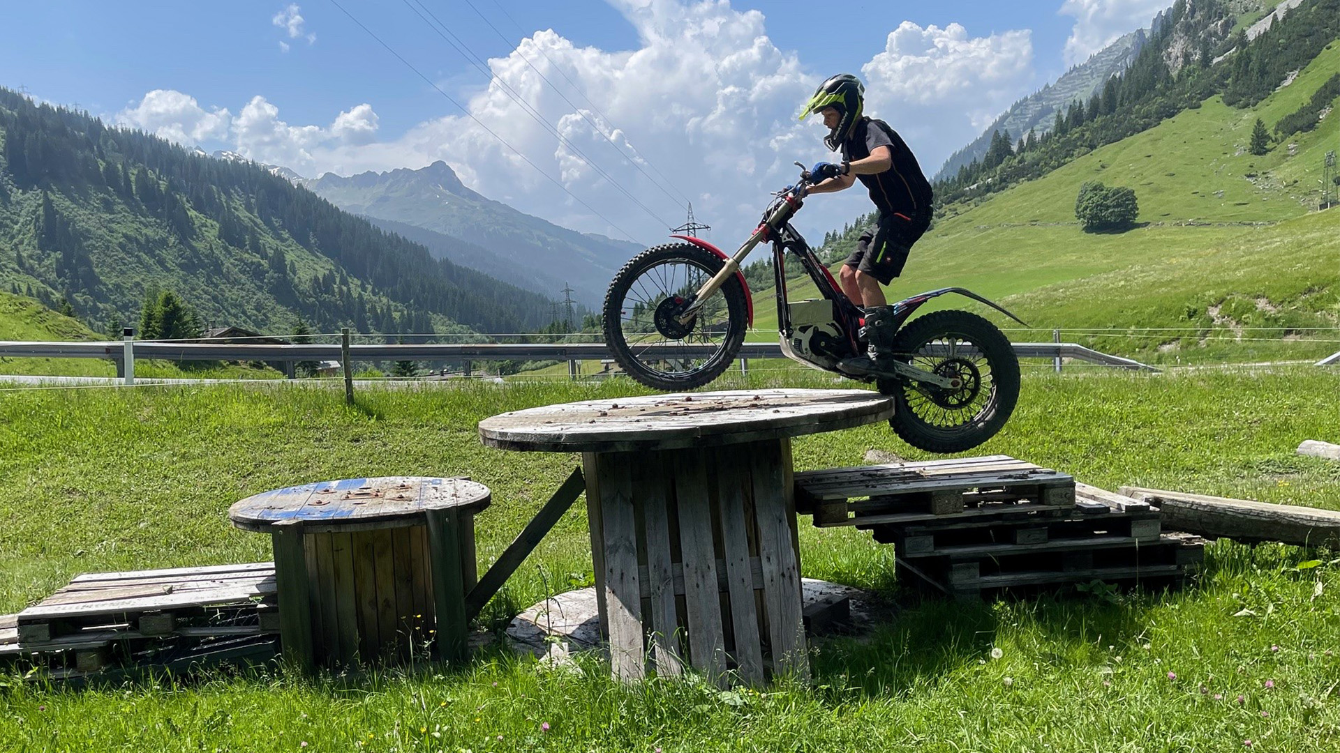 E-Trial fahren Stuben am Arlberg (30 Min.)