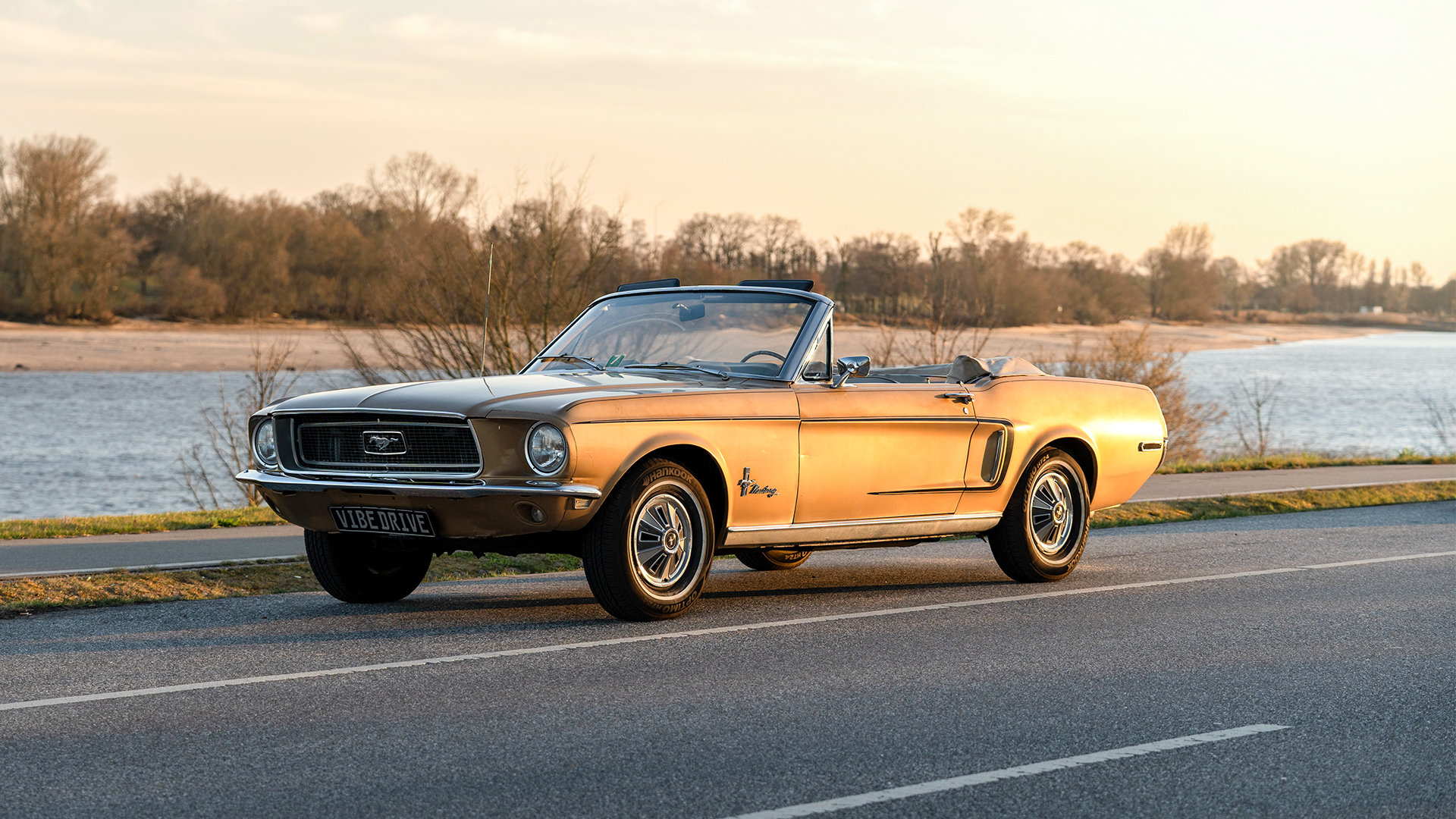 Mustang Oldtimer fahren Hamburg (8 Std.)