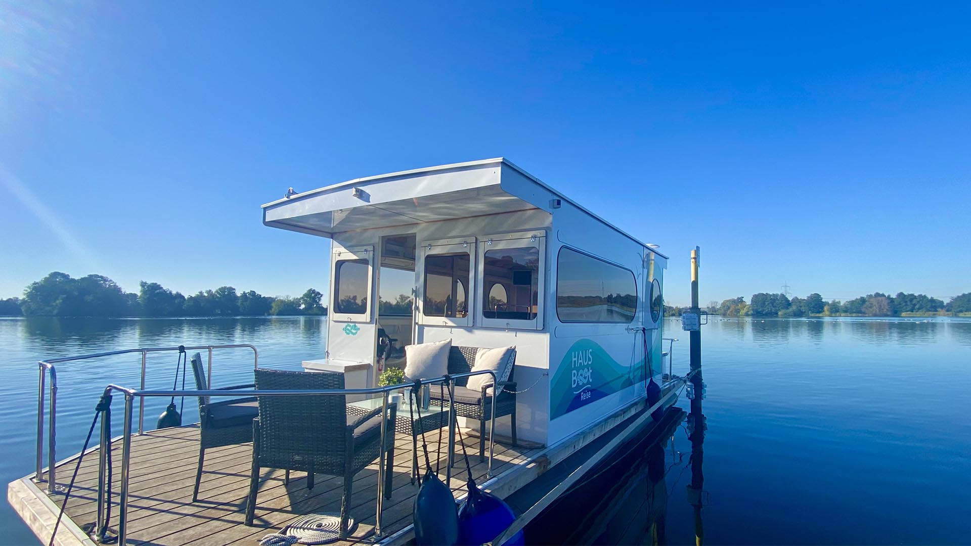 Übernachtung im Hausboot auf der Havel für 2 (2 Nächte)