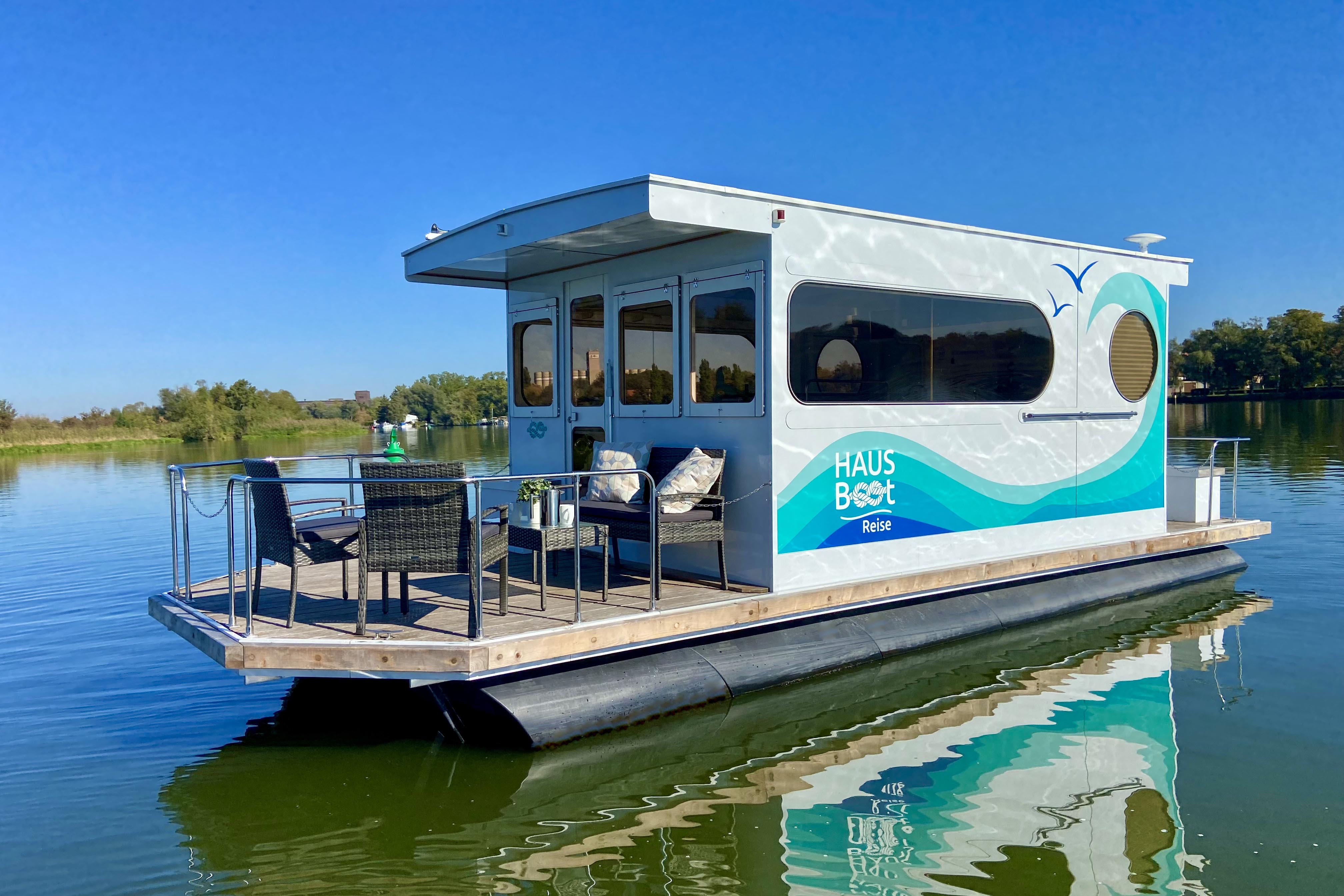 Übernachtung im fahrbaren Hausboot auf der Havel für 2 (2 Nächte) in Ketzin /Havel