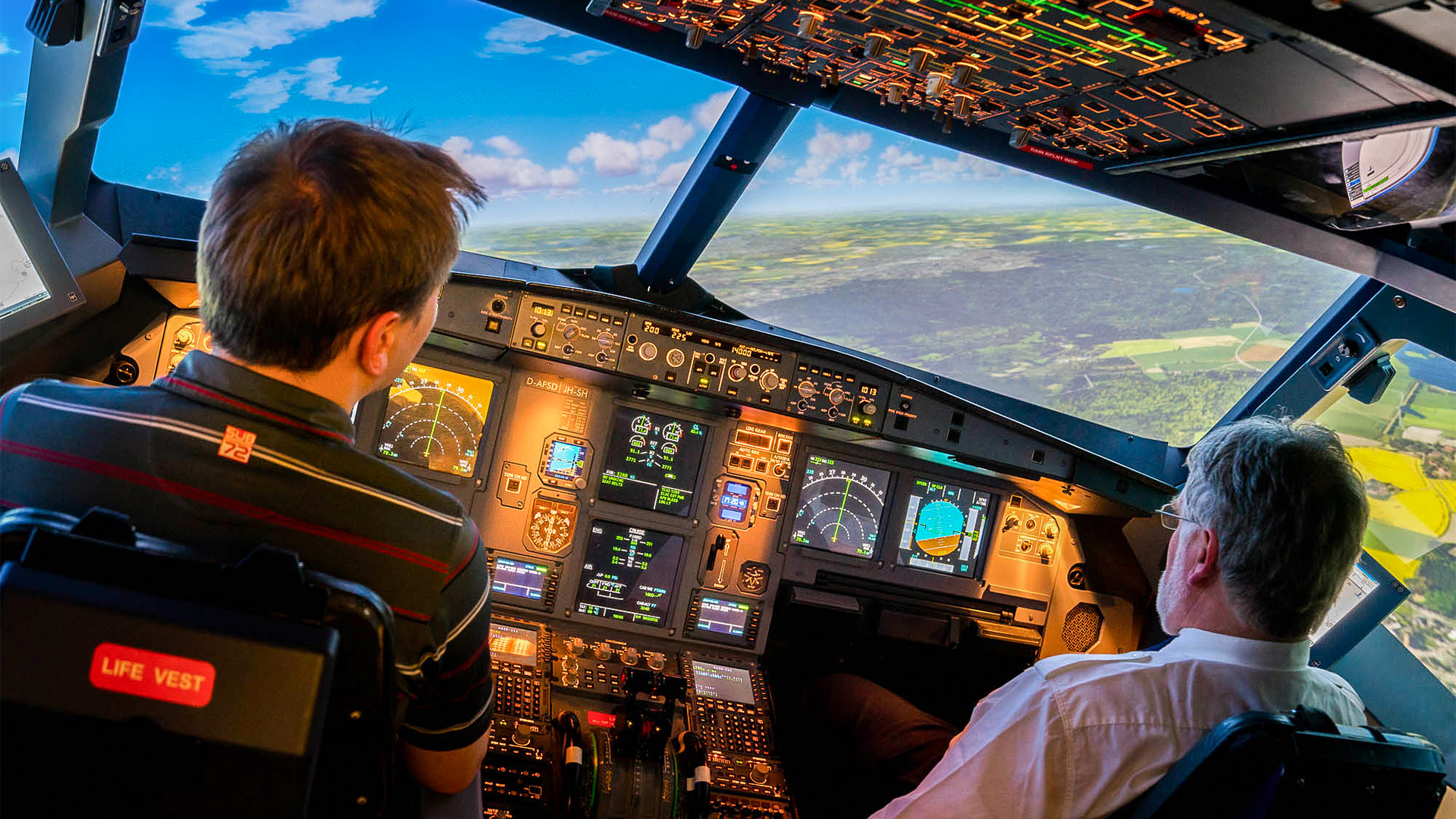 Flugsimulator A320 Dresden (1,5 Std.)