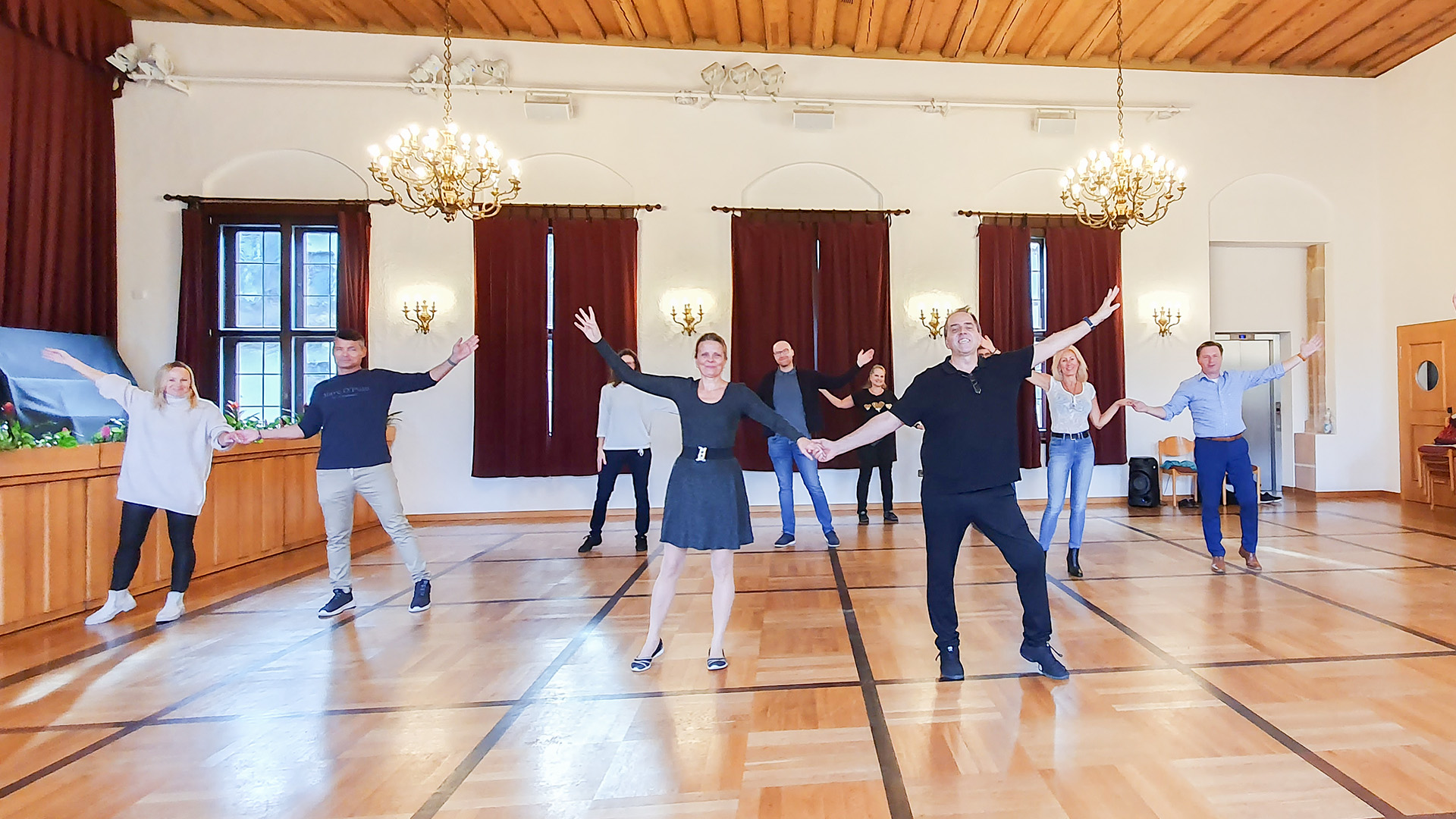 American/Latin Hustle Tanzkurs für 2 Fürth