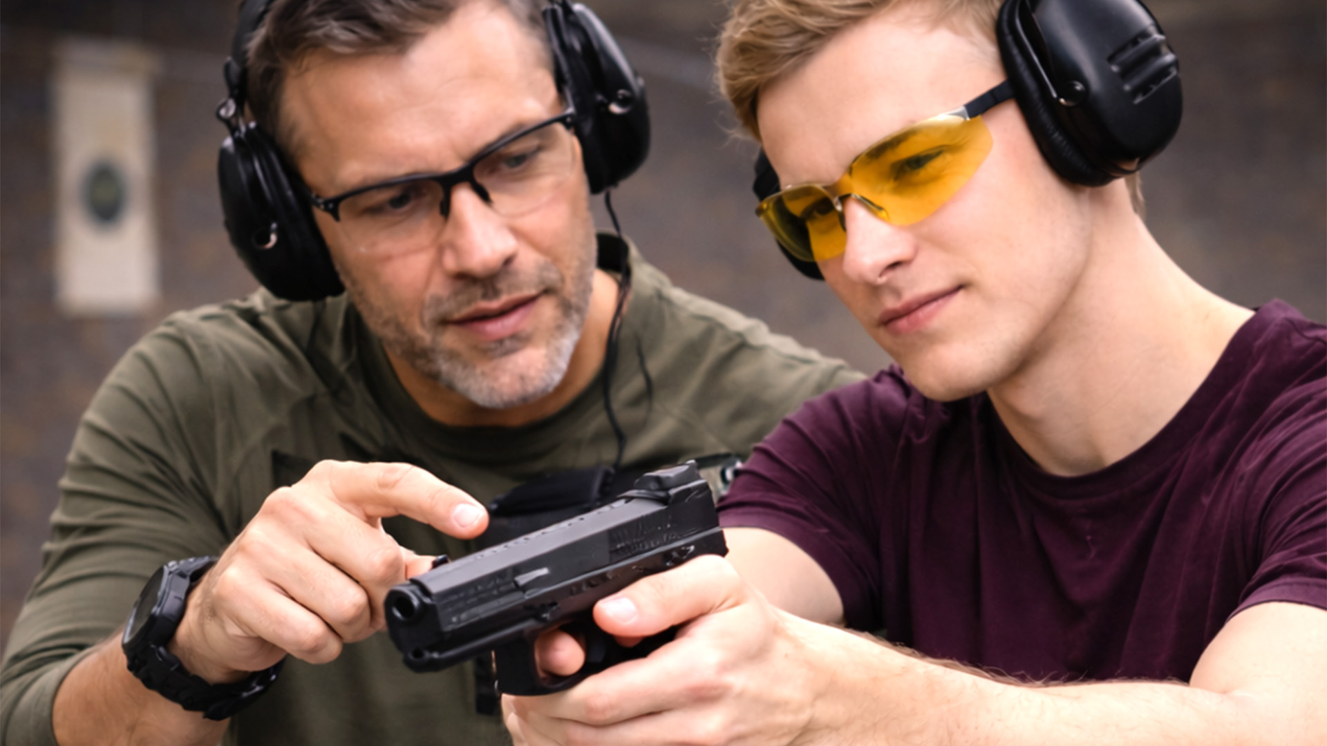 Schießtraining Pistole, Revolver & Gewehr Reken (2 Std.)