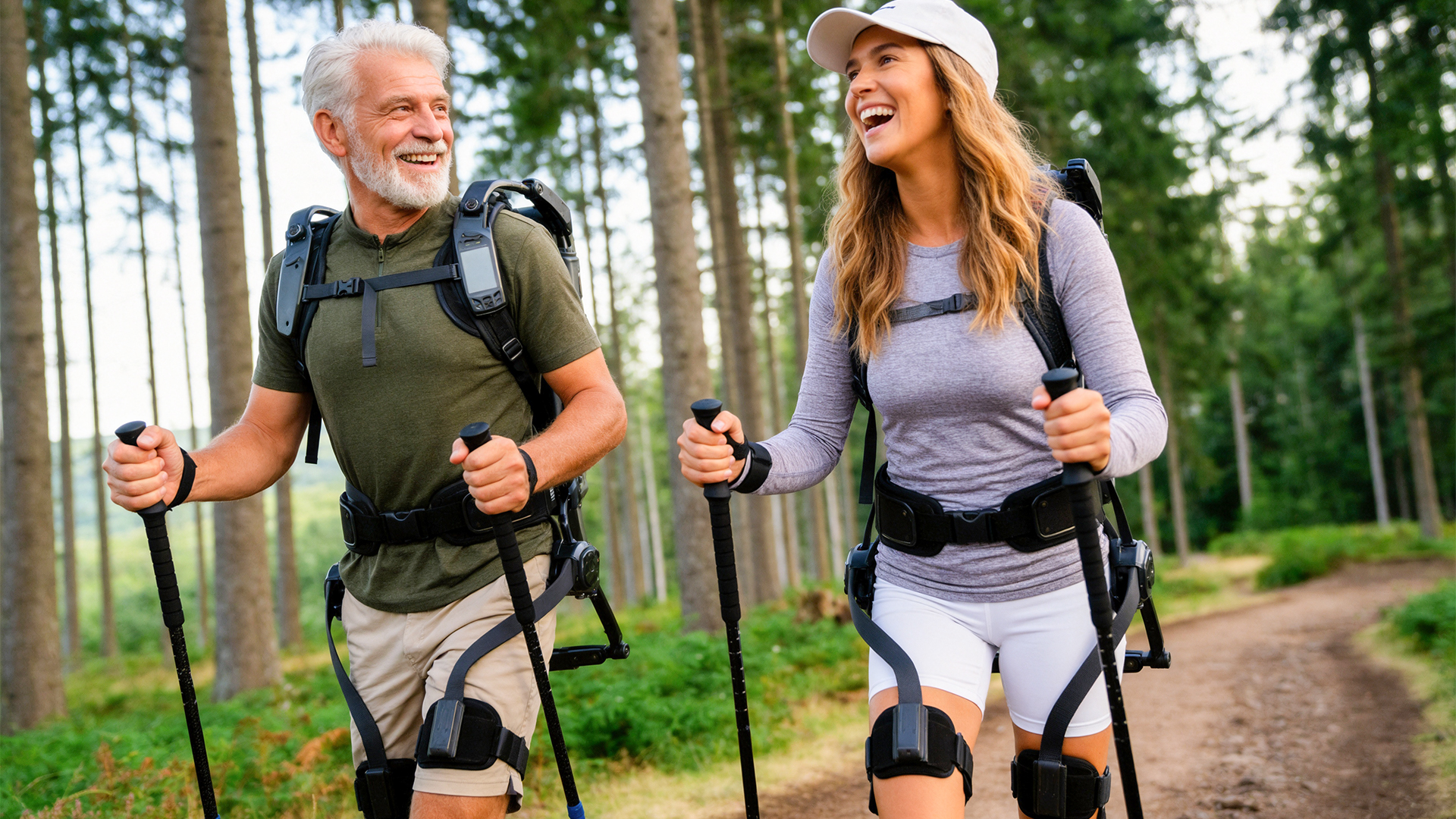 Geführte Wanderung mit Exoskelett Rösrath