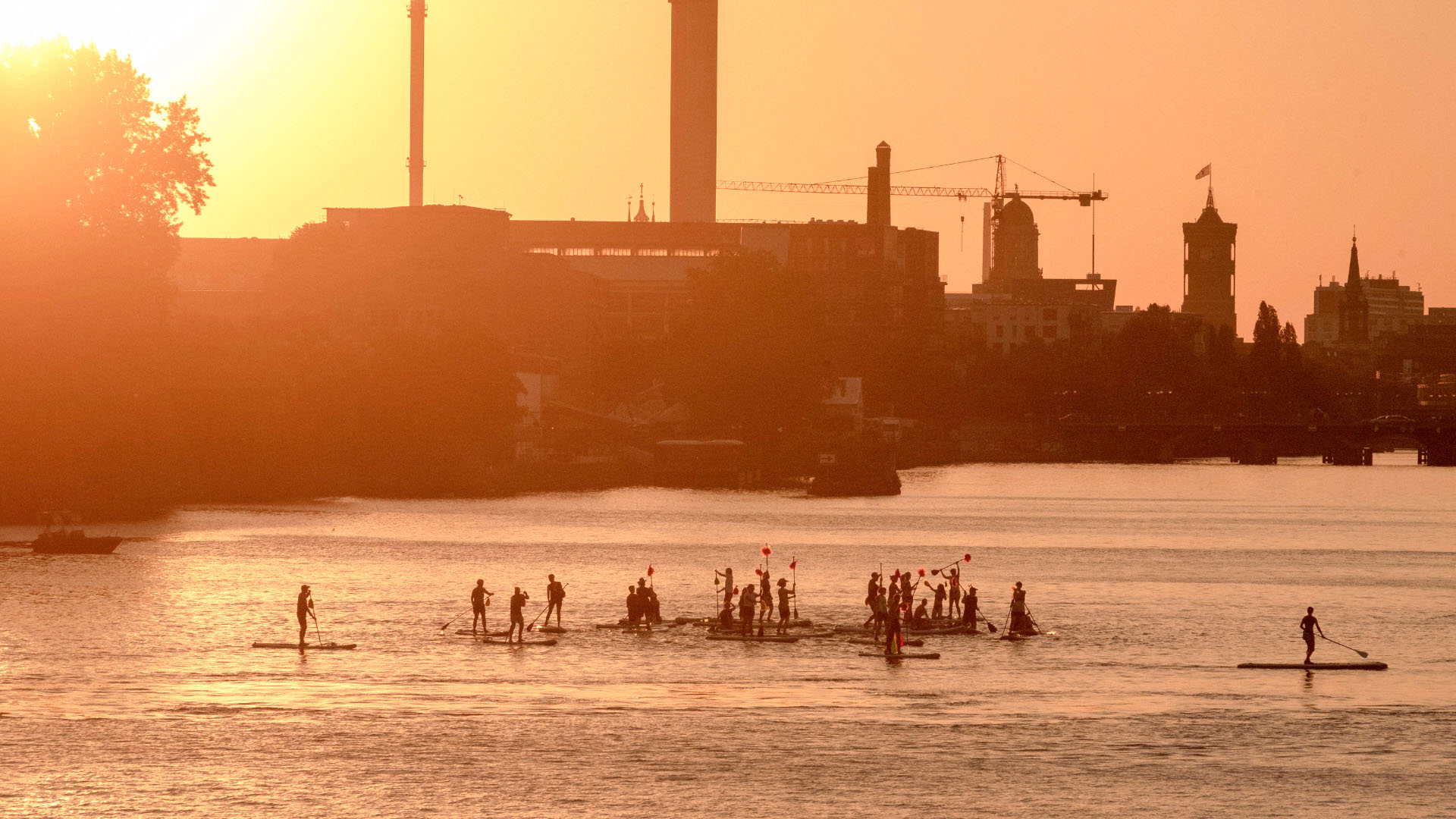 SUP Sunset Tour Berlin (ca. 2,5 Std.)