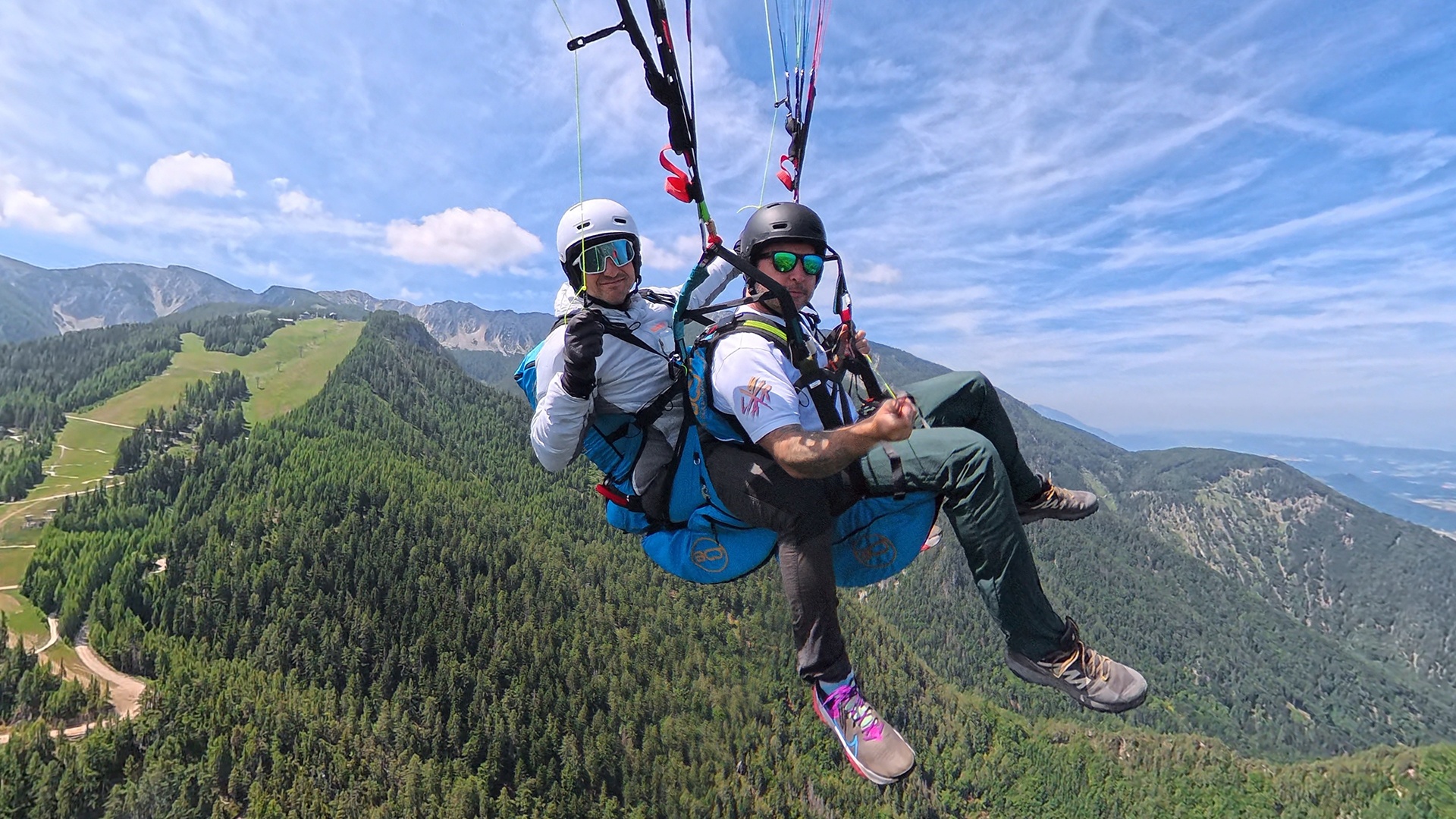 Gleitschirm Tandemflug Klagenfurt