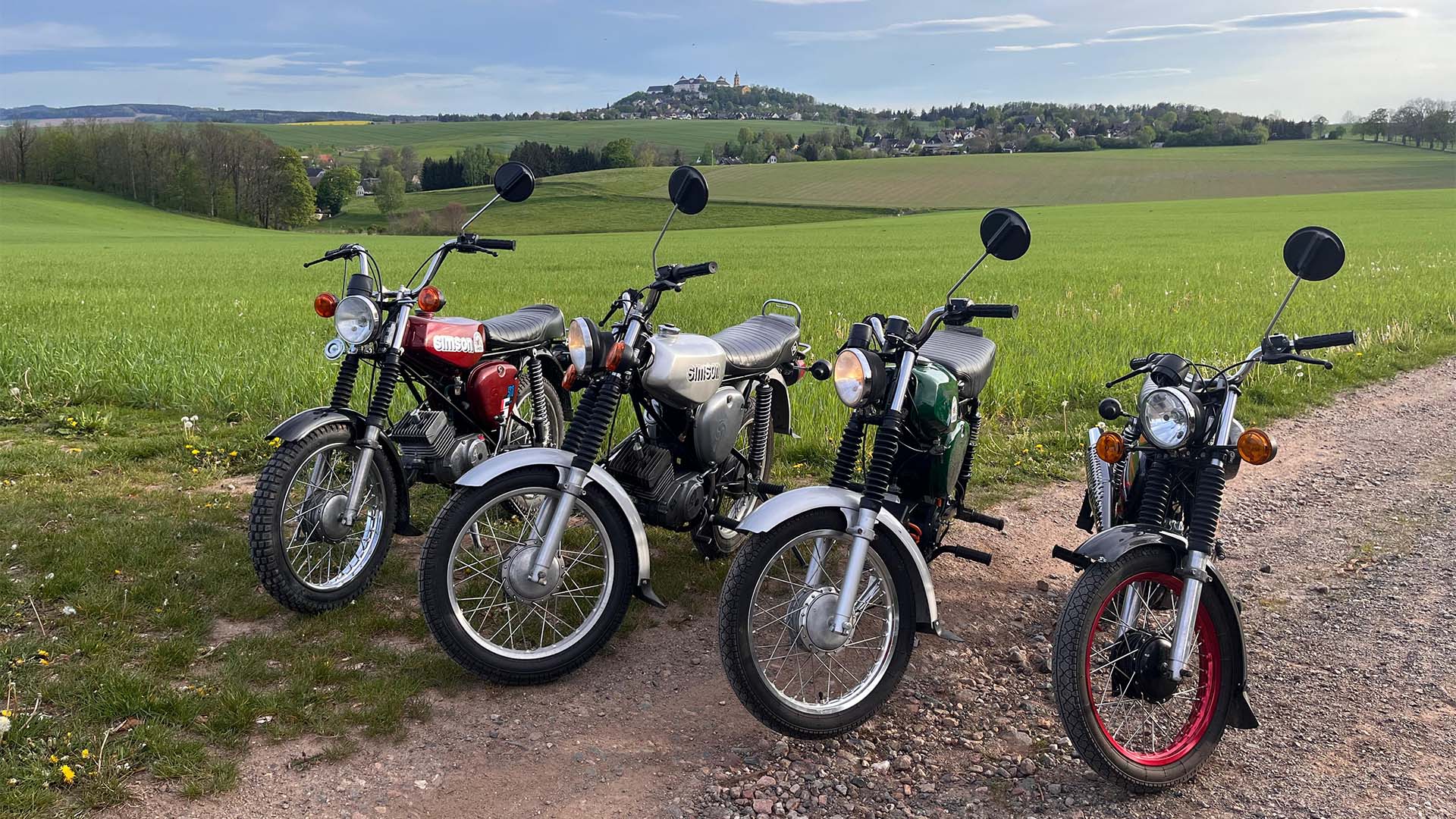 Simson Moped fahren Chemnitz (1 Tag)