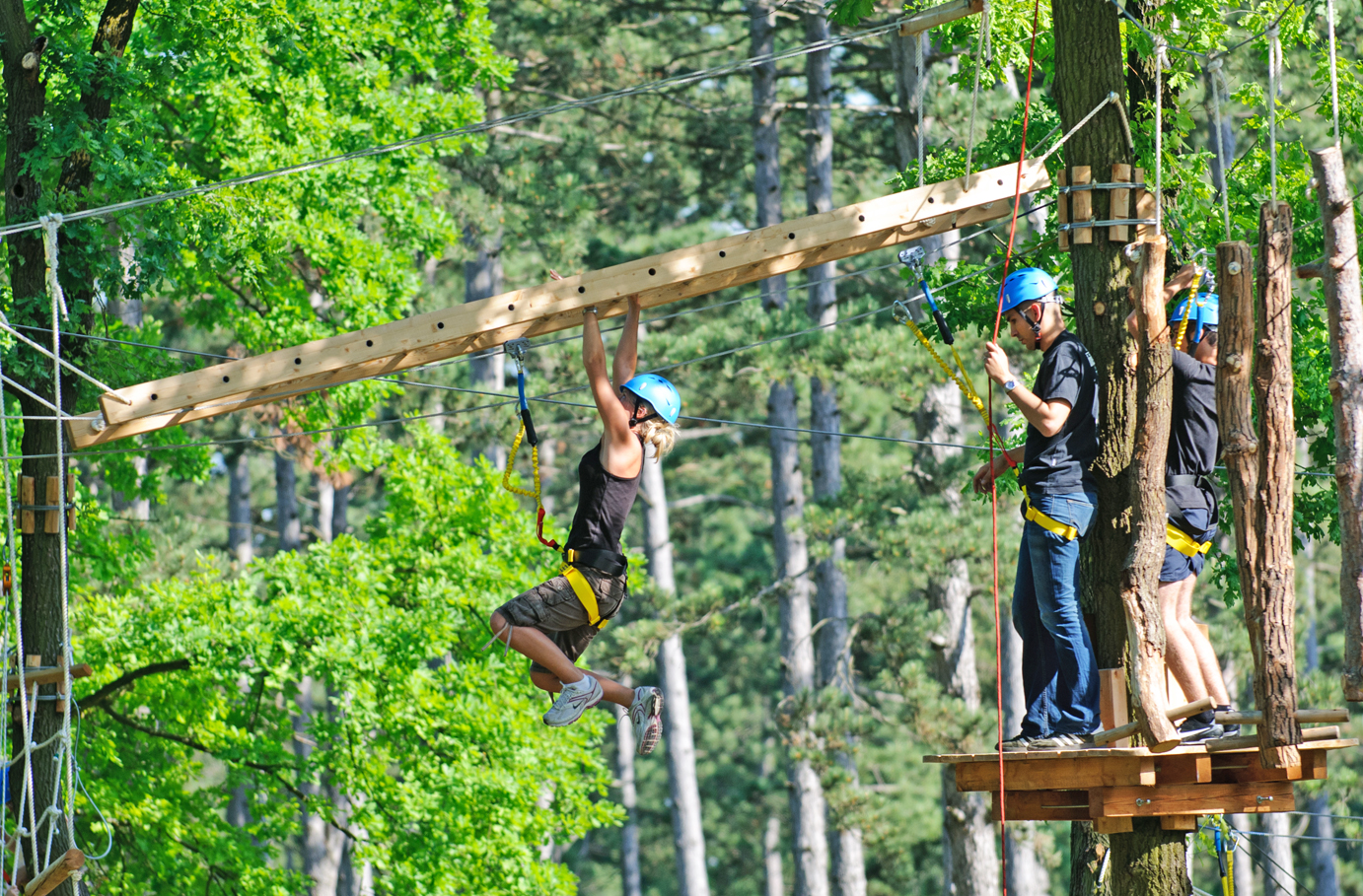 Action-Tag im Outdoorpark bei Wien in Gänserndorf