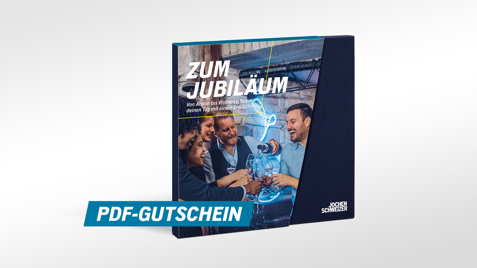 Geschenkbox Zum Jubiläum als PDF – Da kann der Jubilar was erleben