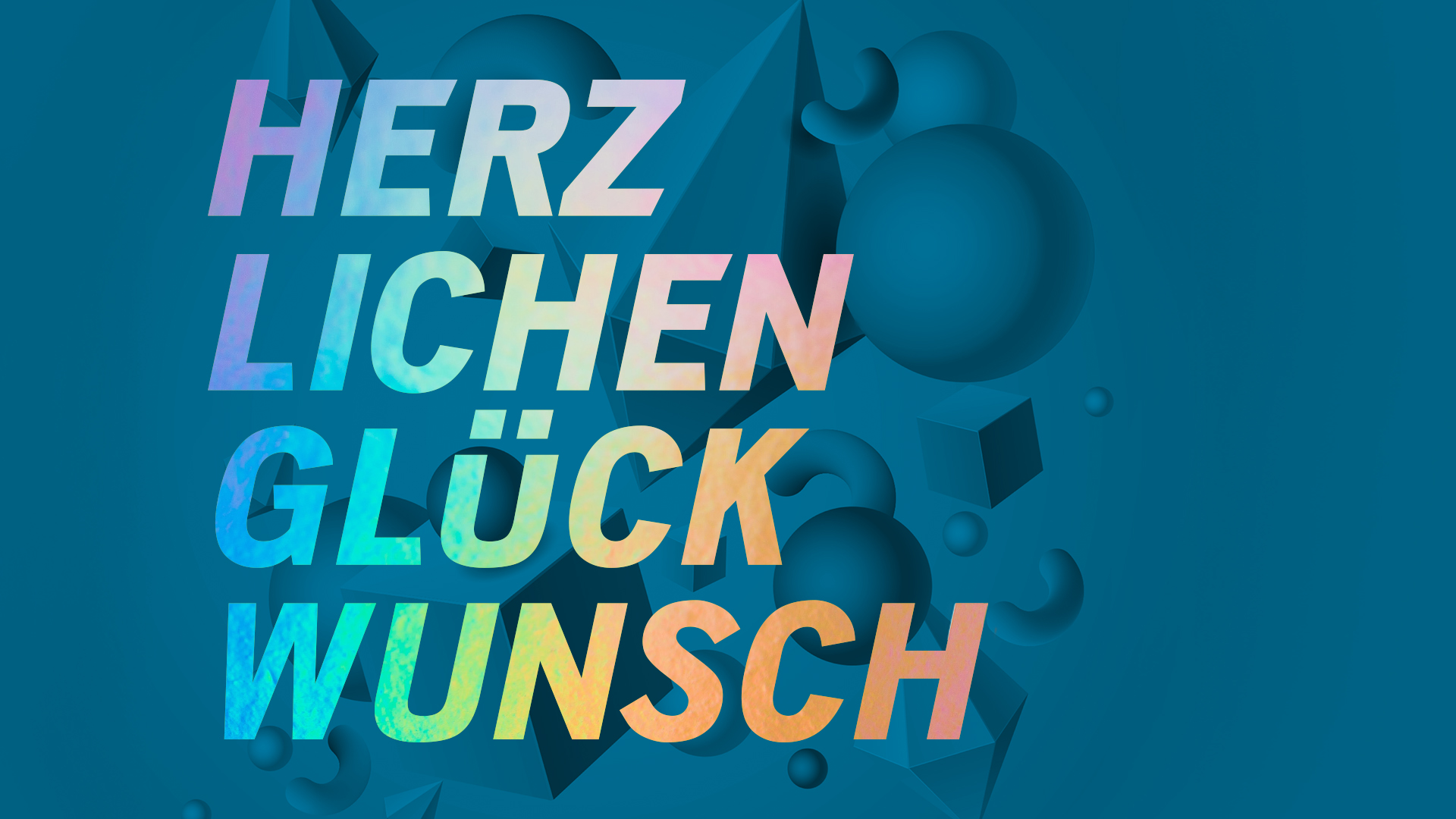 Geschenkbox Herzlichen Glückwunsch als PDF – Ein Hoch auf dich – und diesmal wird ganz besonders gratuliert.