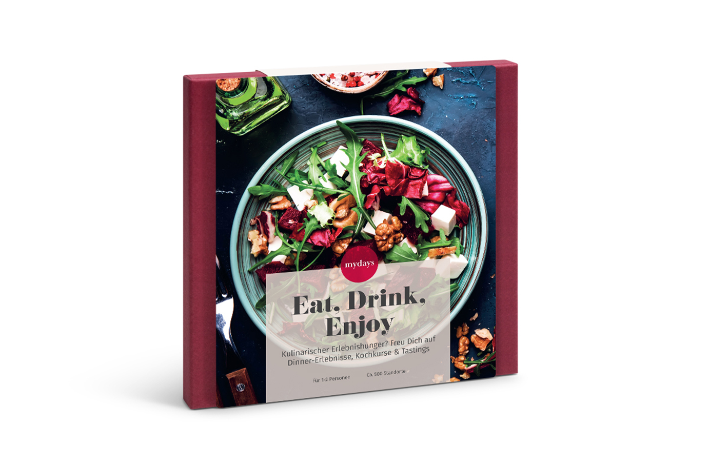 Geschenkbox Eat, Drink, Enjoy! - MyDay Erlebnisgutschein