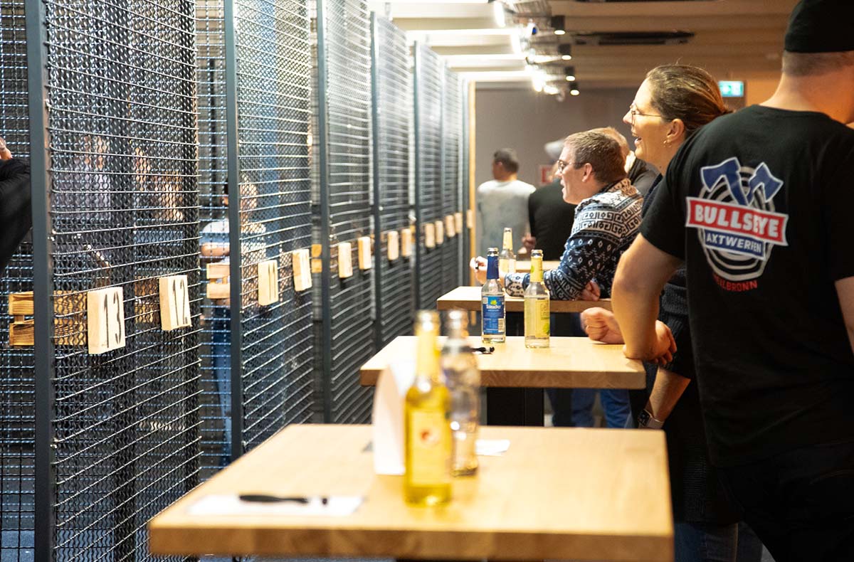 Axtwerfen Heilbronn (Indoor) für 4
