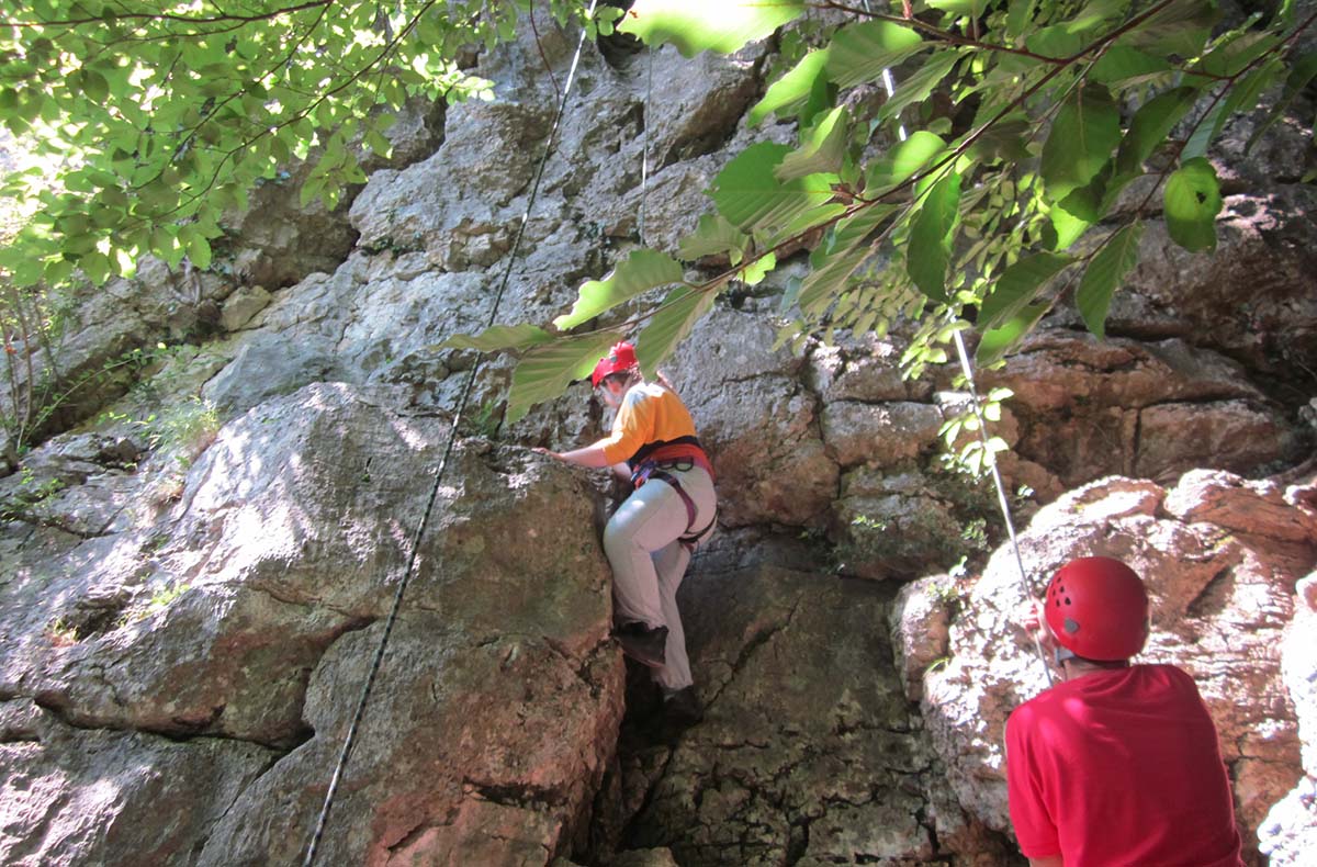 Kletterkurs im Klettergarten Oberried Kletterkurs im Klettergarten Oberried