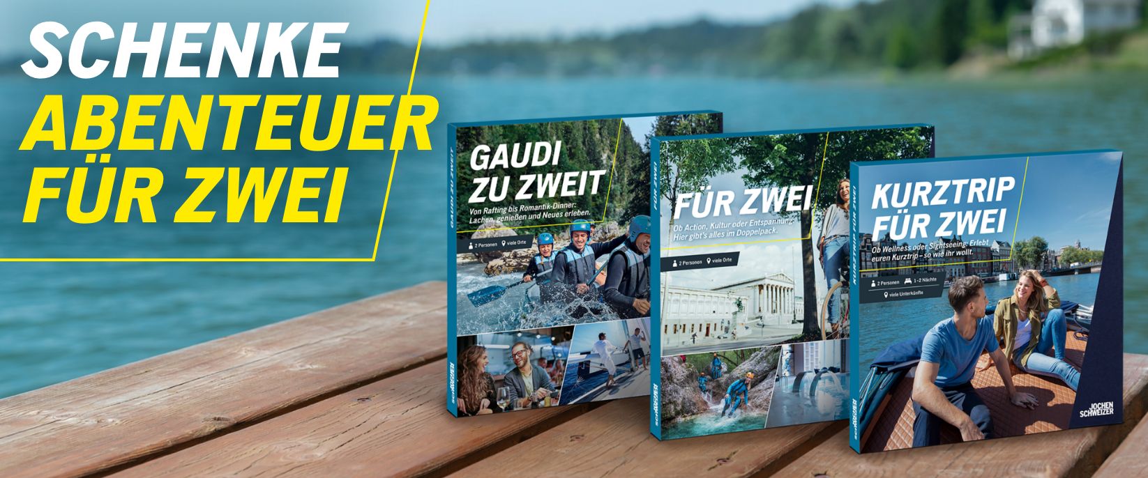 Erlebnis-Geschenkboxen Zeit zu Zweit