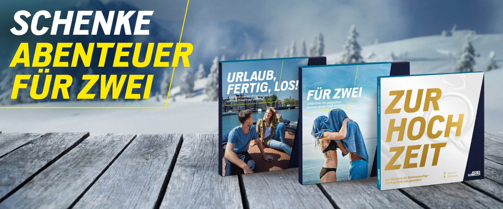 Geschenkboxen Zeit zu Zweit