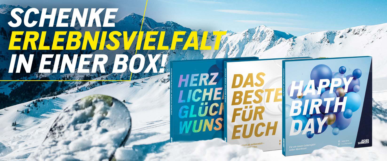 Geschenkboxen Besondere Anlässe