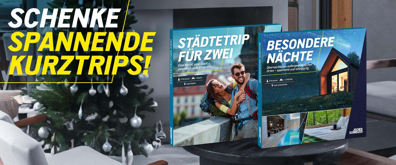 Erlebnis-Geschenkboxen Kurzurlaub