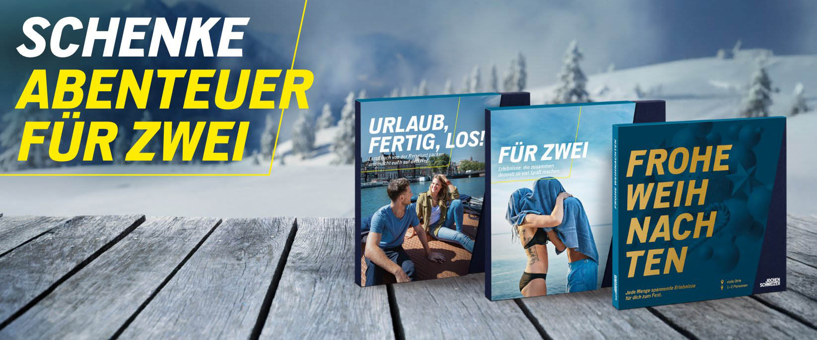 Geschenkboxen Zeit zu Zweit