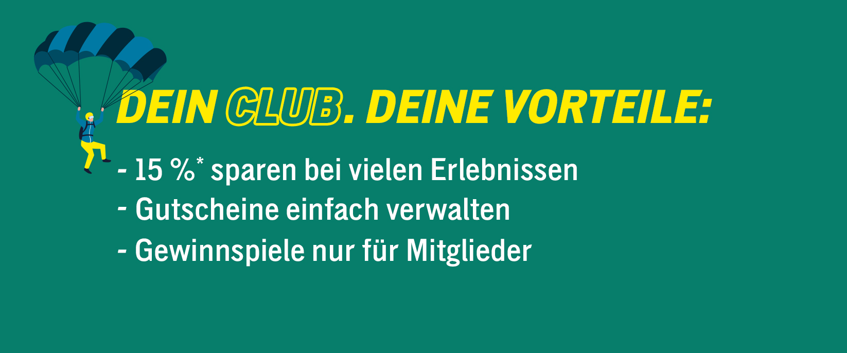 Die Vorteile deines Club-Kontos