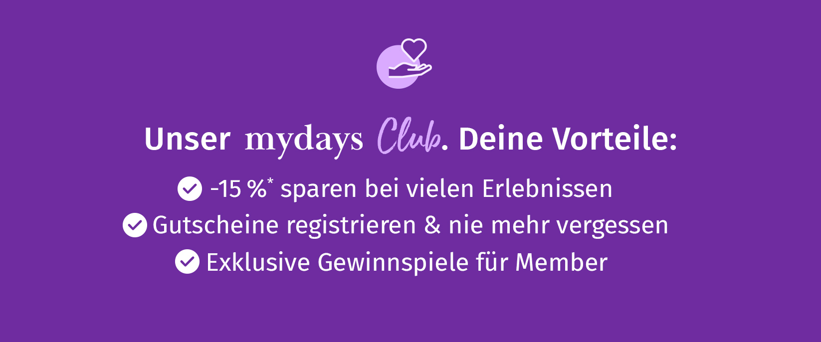 Die Vorteile deines Club-Kontos
