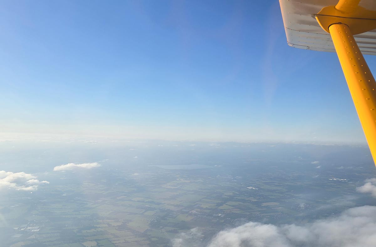 Rundflug Ultraleichtflugzeug Leer (30 Mi...
