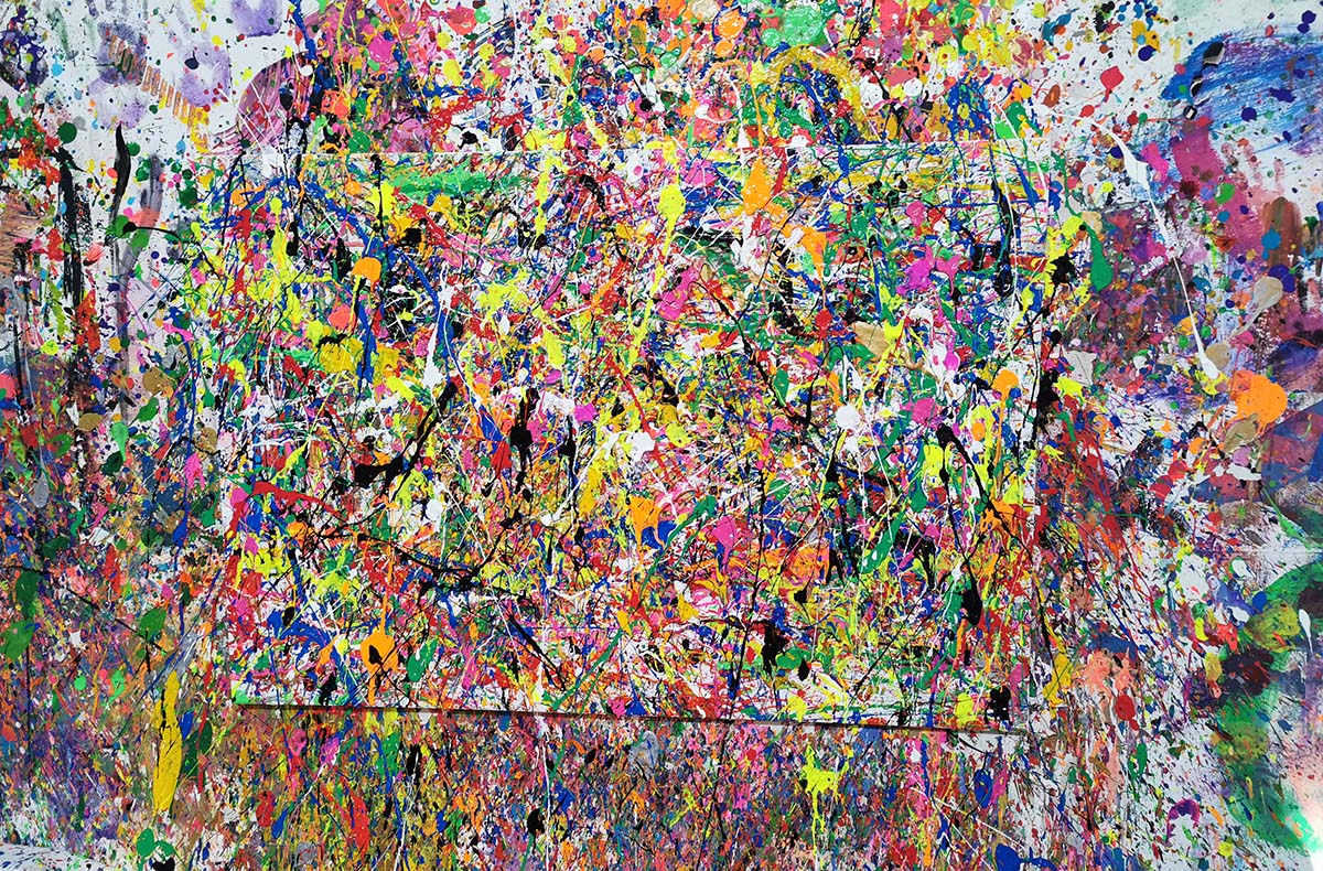 Actionpainting Nürnberg