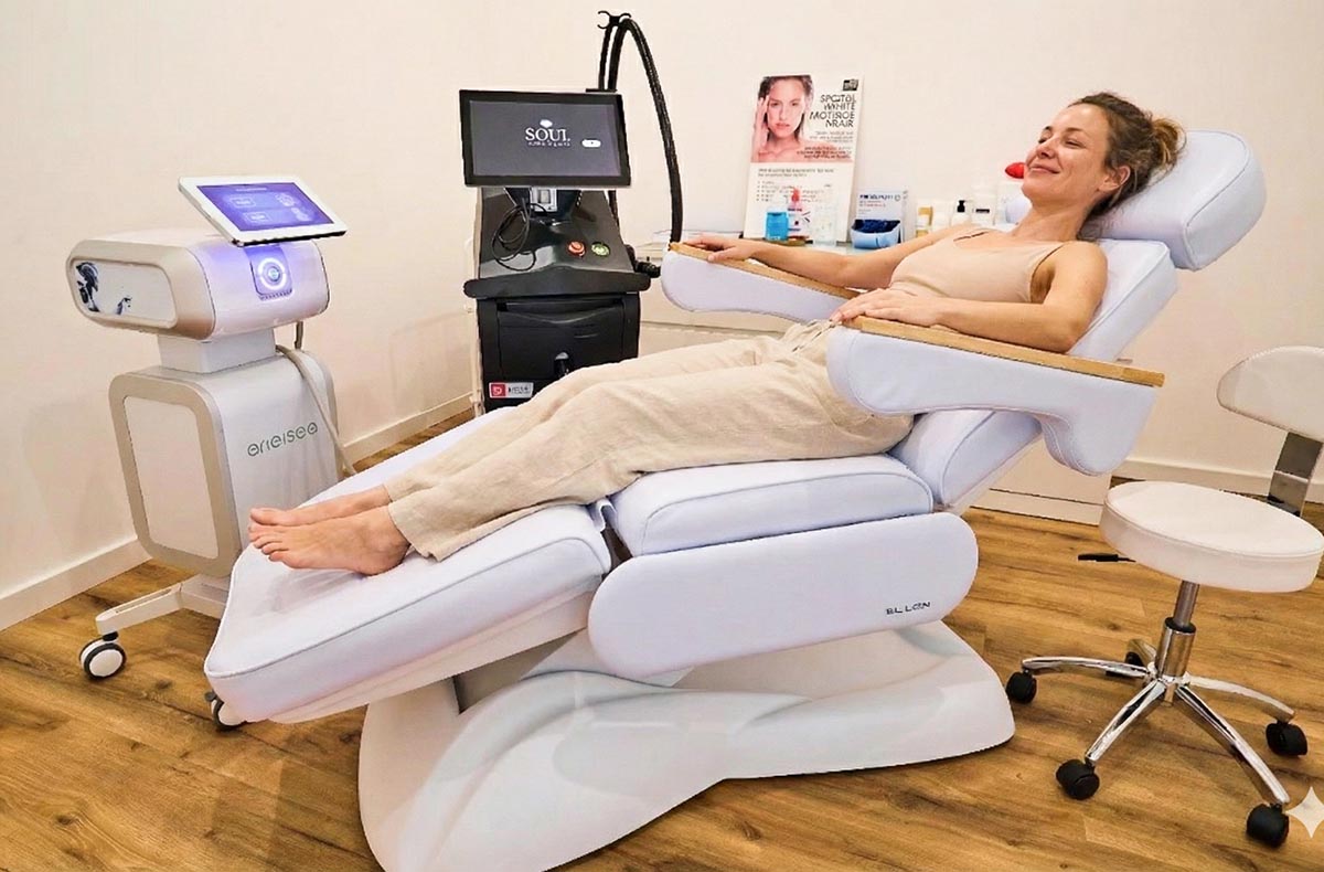 Algenpeeling mit japanischer Gesichtsmas...