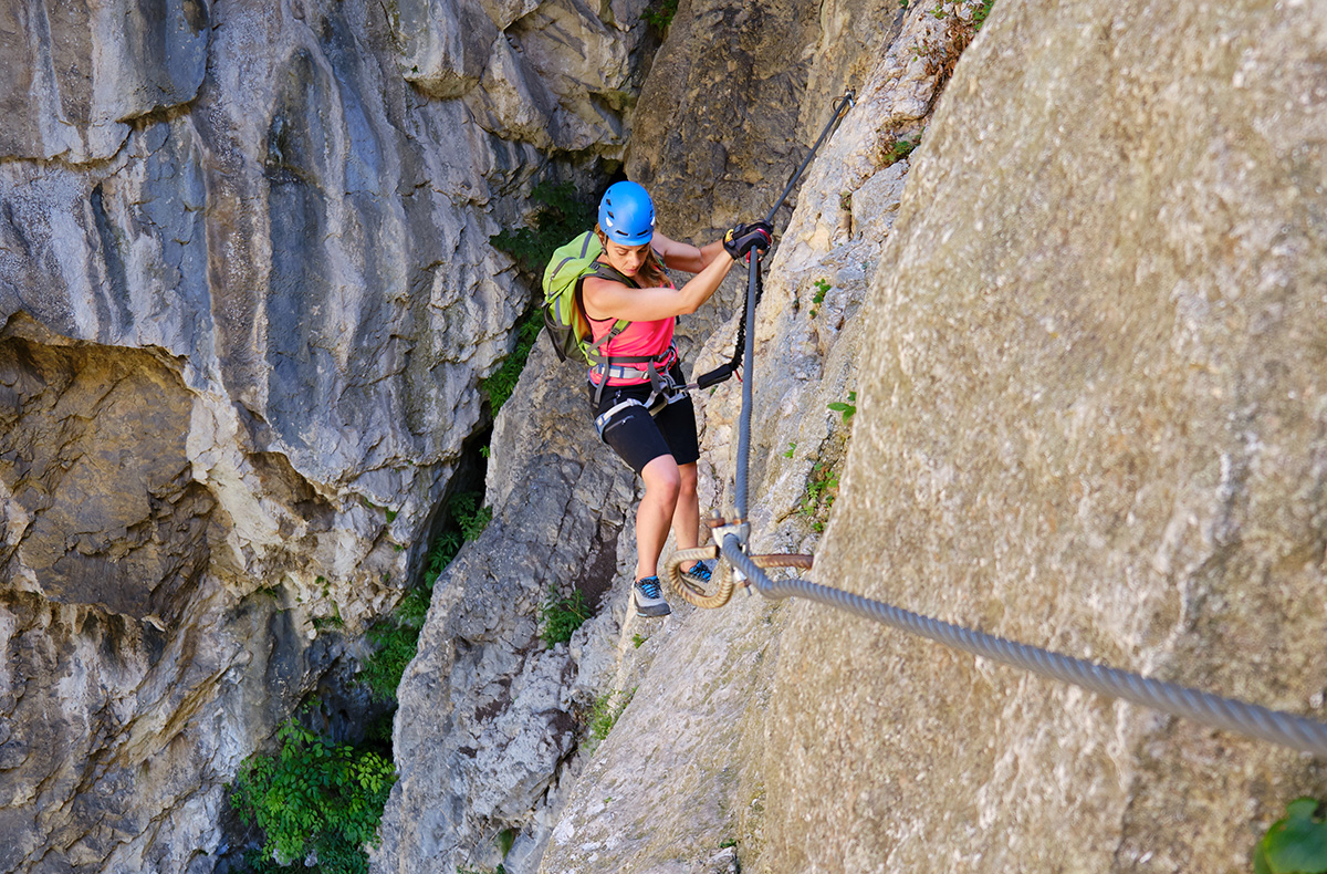 Alpspitze Klettersteig in Garmisch-Partenkirchen