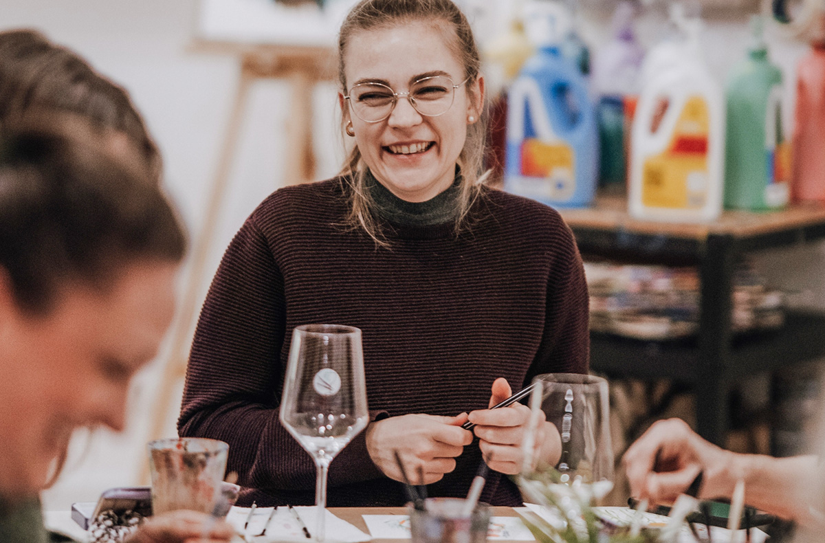 Aquarellkurs Frankfurt mit Weinprobe Frankfurt am Main