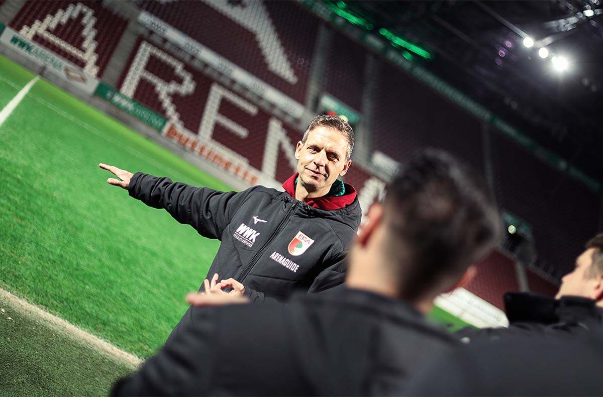 Arenatour Augsburg - Blick hinter die Stadionkulissen Augsburg