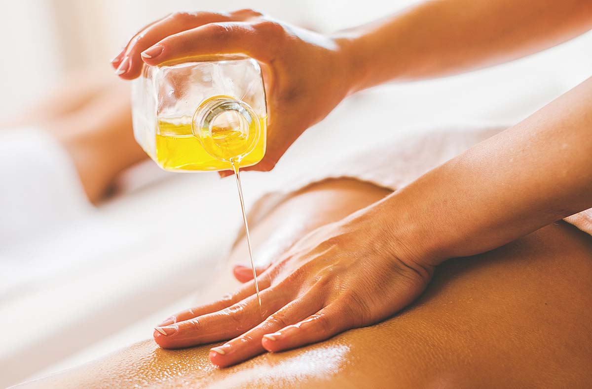 Aromaölmassage Gießen - Duftende Ausze...