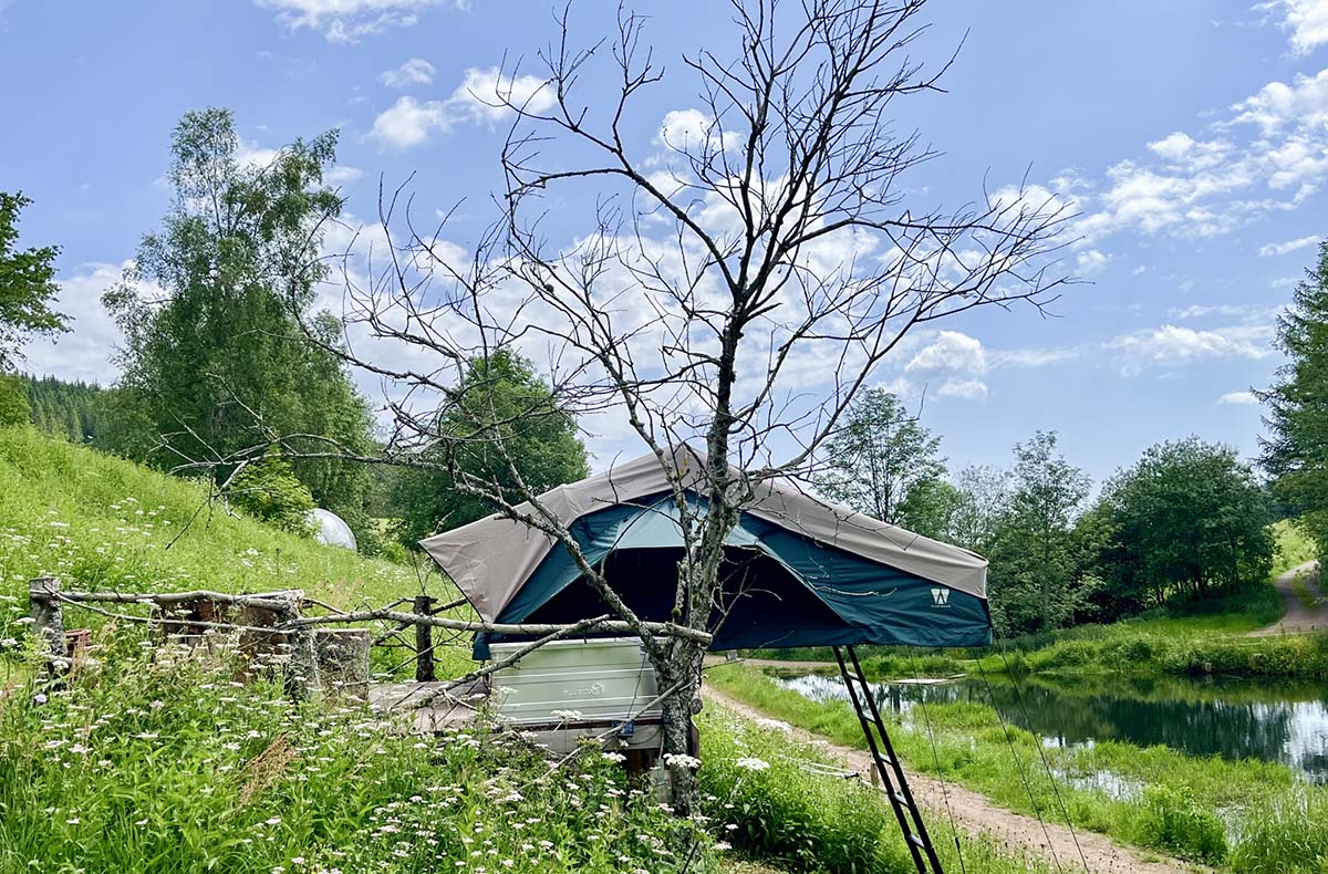 Außergewöhnlich Übernachten im Dachzelt Furtwangen für 2 (2 Nächte)