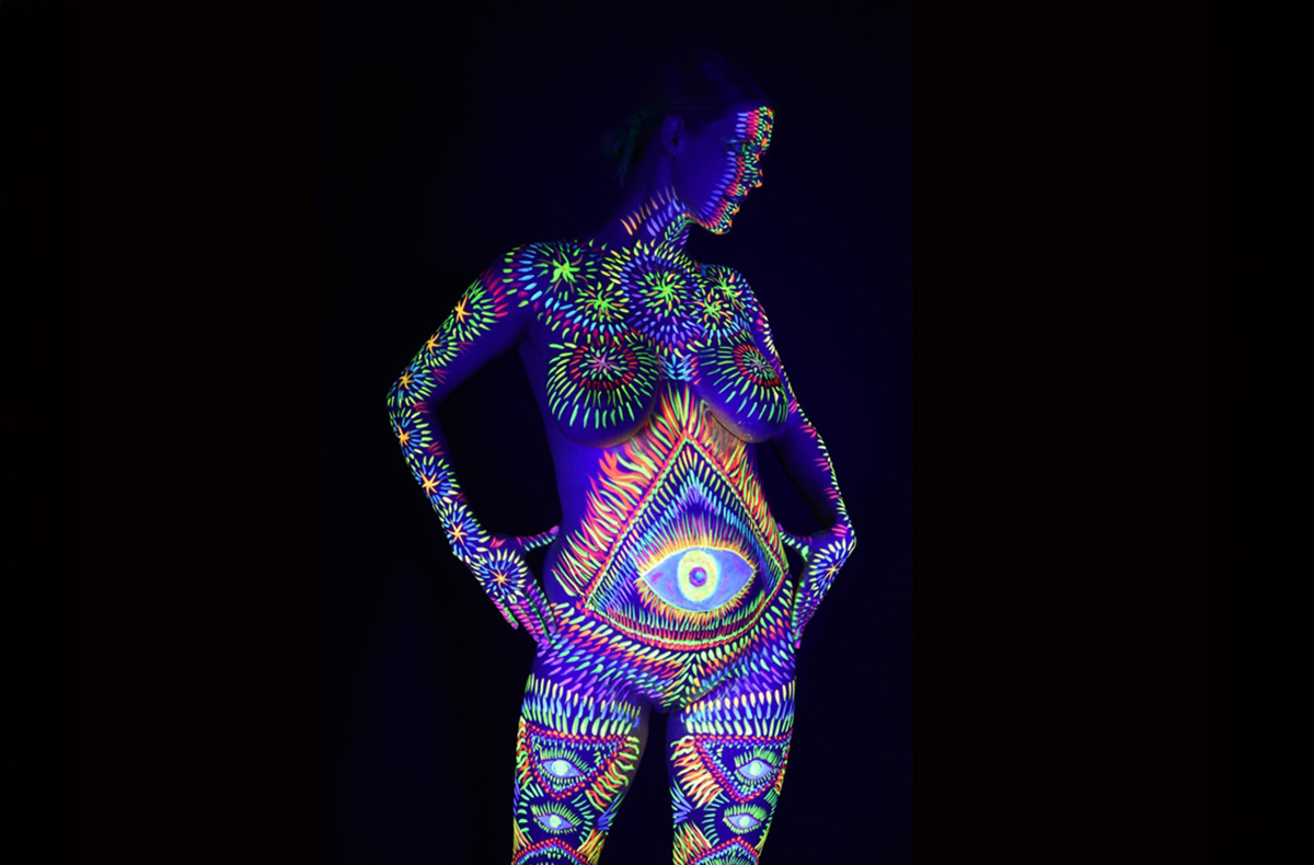 Babybauch Bodypainting Farchant