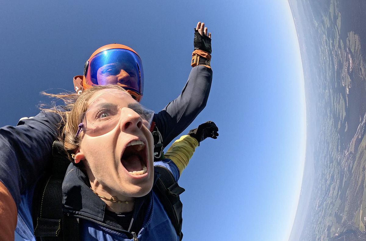 Ballon Fallschirmsprung Leutkirch im Allgäu