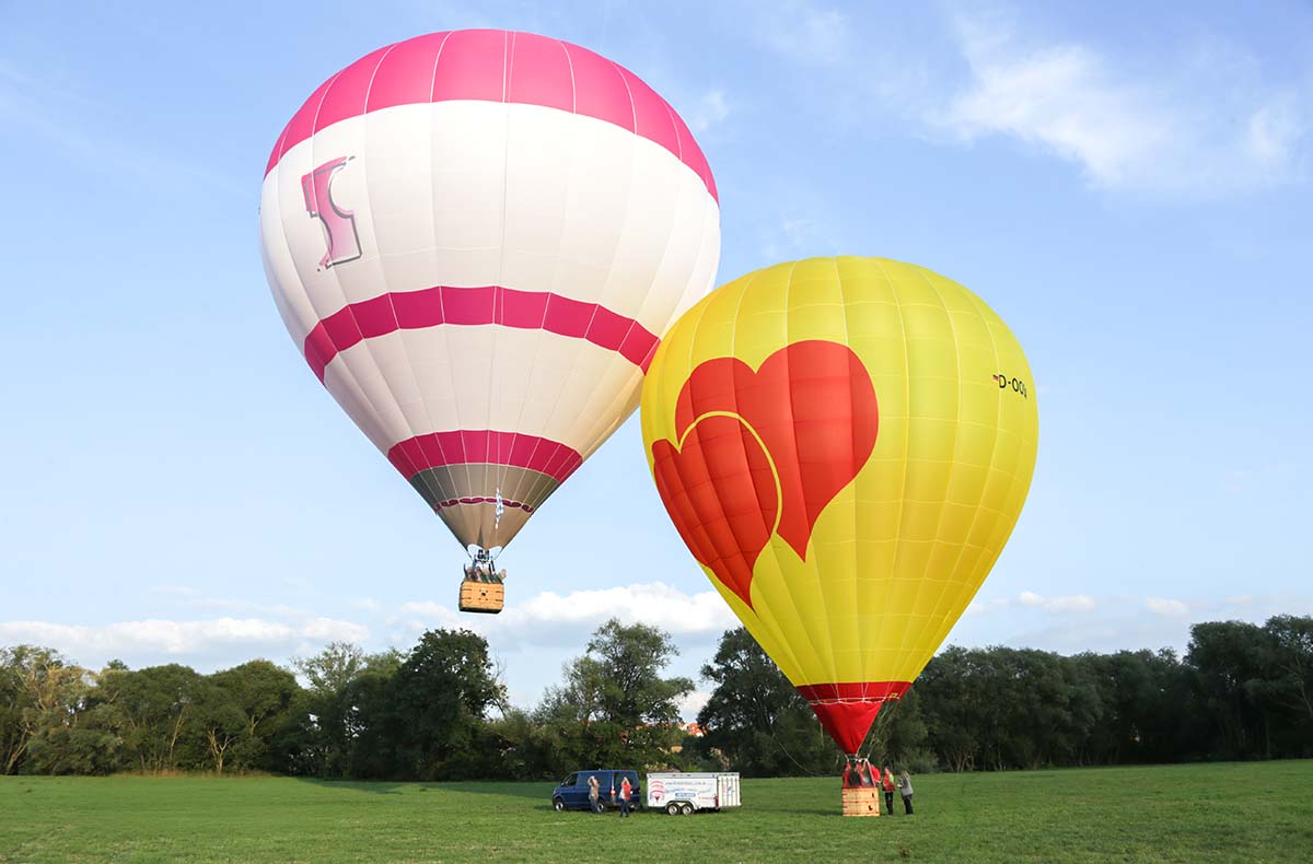 Ballonfahren Ebern - Freiheit über den Dächern Eberns