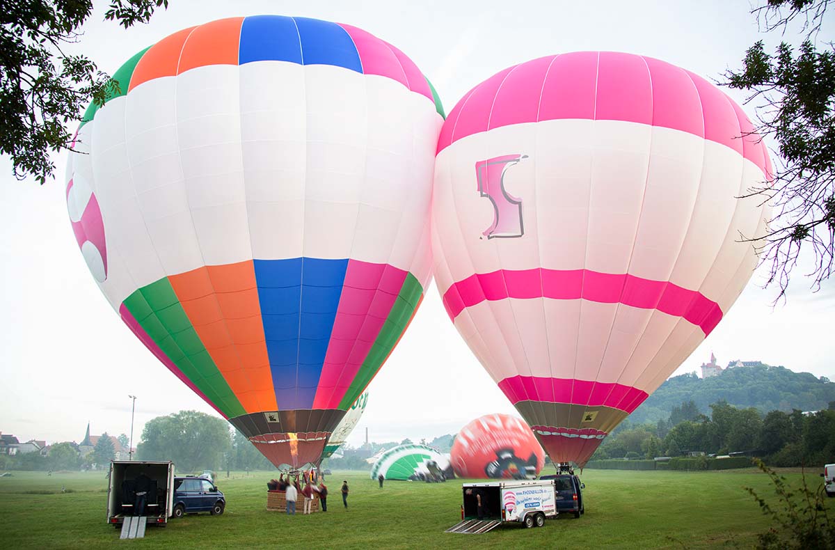 Ballonfahren Ebern - Freiheit über den Dächern Eberns